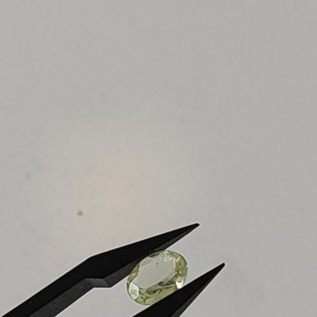 Aquamarijn 7.7x5.7x3 mm | gef. ovaal | LE0052