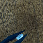 Aquamarijn 5.8x3.8x2.6 mm | cab. ovaal | LE0066 Sample