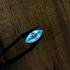 Aquamarijn 15x6.8x4.7 mm | gef. markies | LE0059