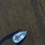 Aquamarijn 12.3x6.2x4.3 mm | gef. birnkern | LE0061