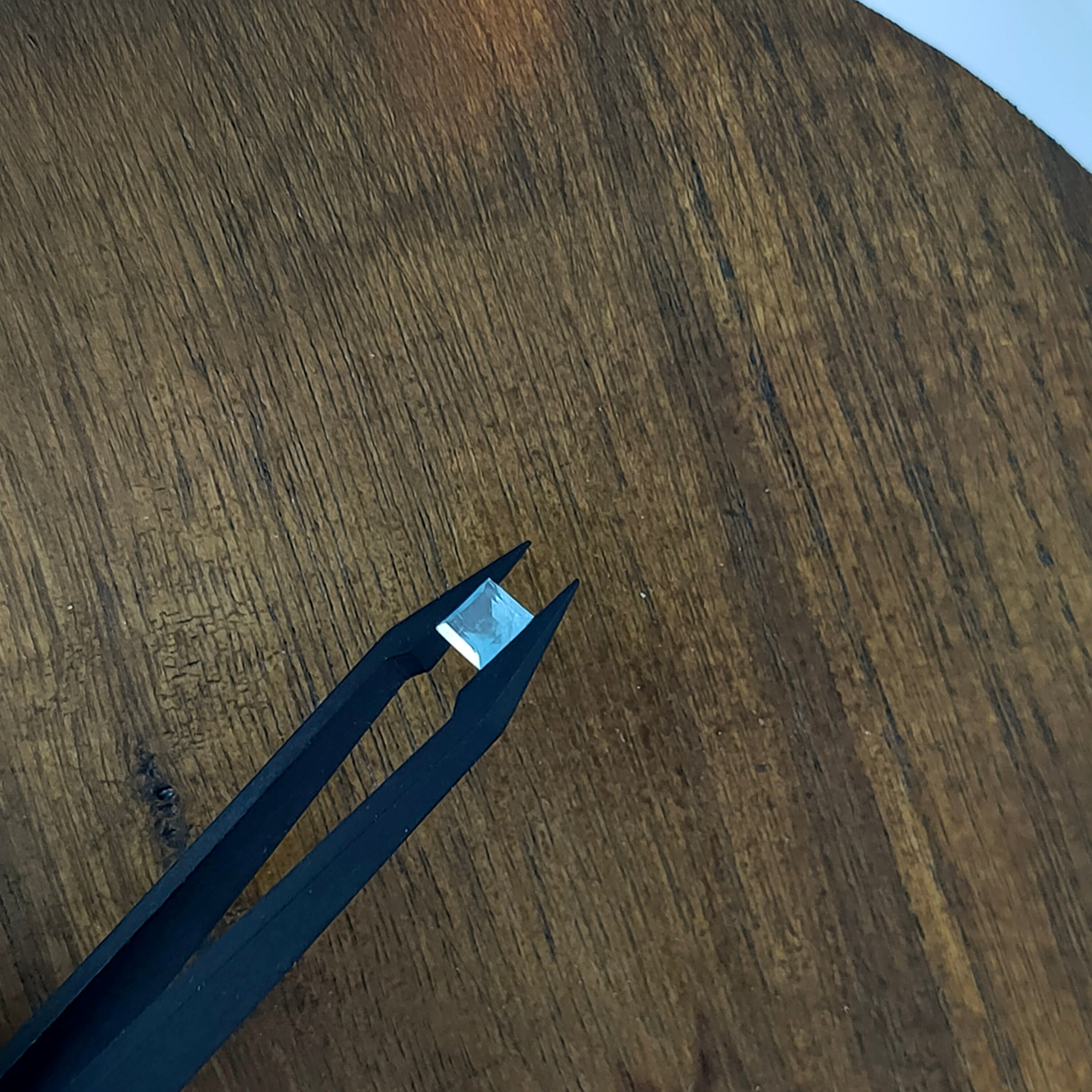 Aquamarijn 5.9x4 mm | gef. carre | LE0062