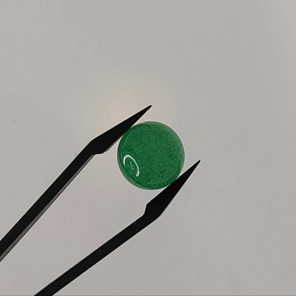 Aventurijn 13x6.5 mm | cab. rond | LE0074