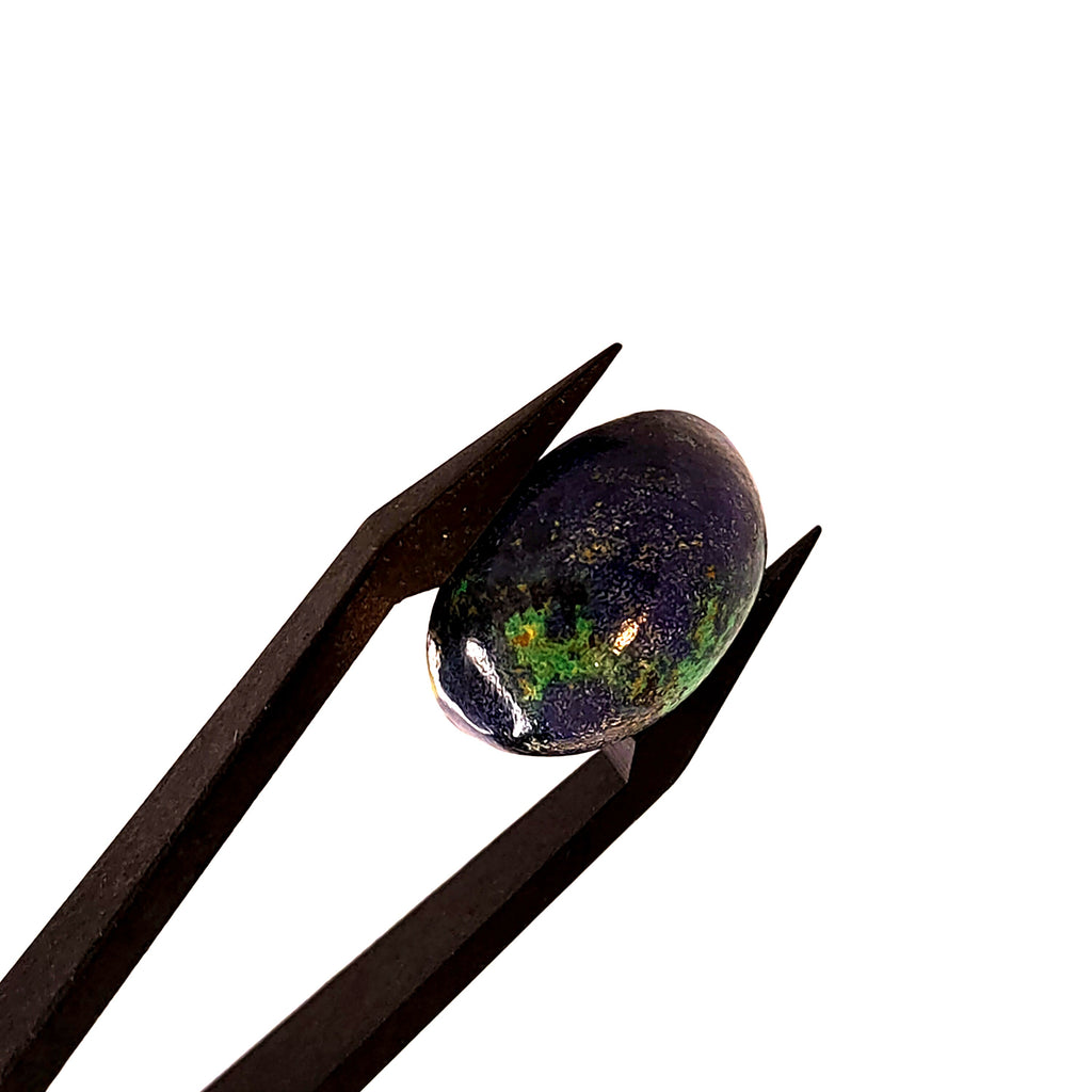 Azuriet 13x18x7.6 | cab. ovaal | LE0079