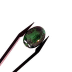 Azuriet 13.3x18.2x4.6 | cab. ovaal | LE0080