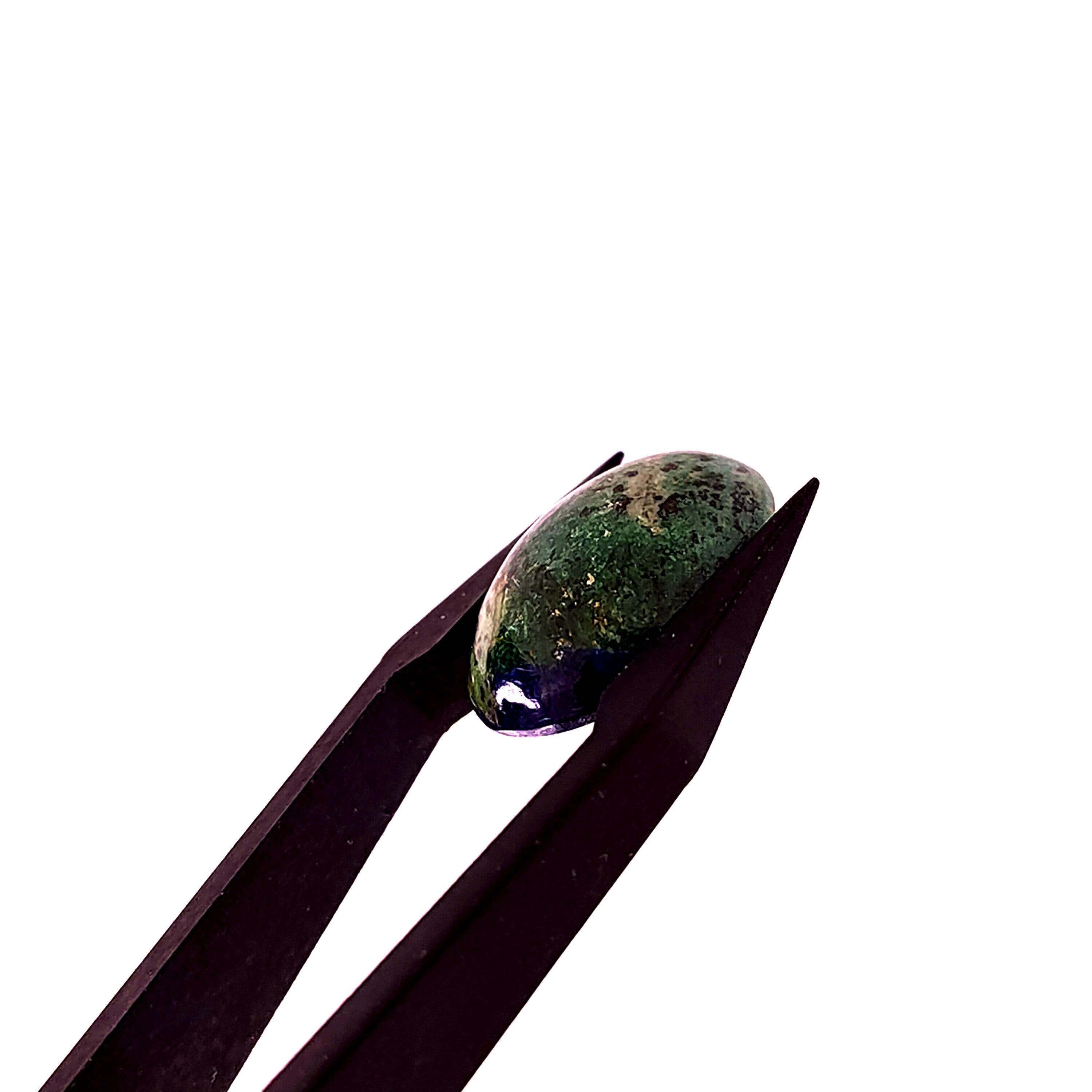 Azuriet 12x16x4.6 | cab. ovaal | LE0081