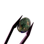 Azuriet 12x16x4.6 | cab. ovaal | LE0081