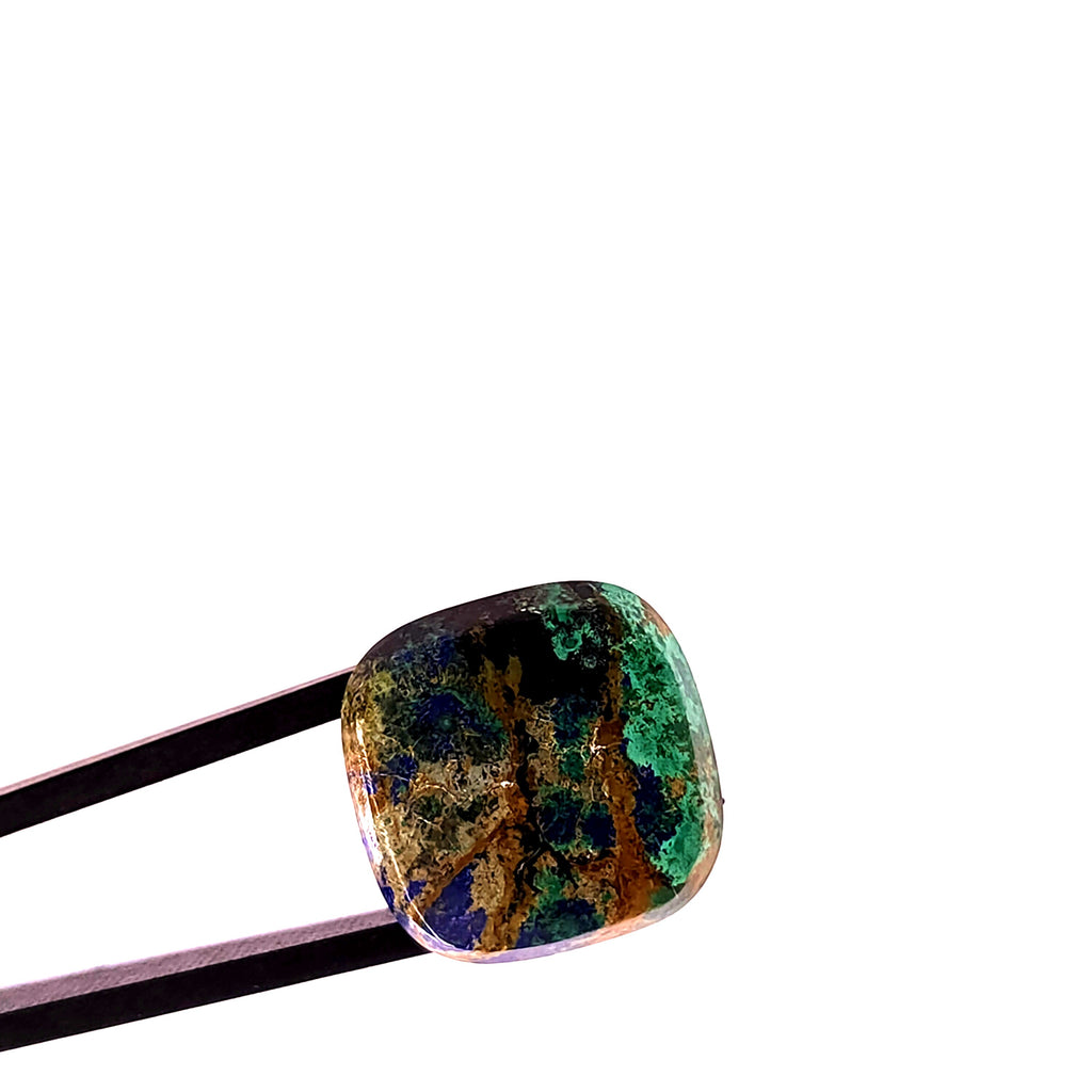 Azuriet 18.3x18.4x4.2 | cab. vierkant | LE0082