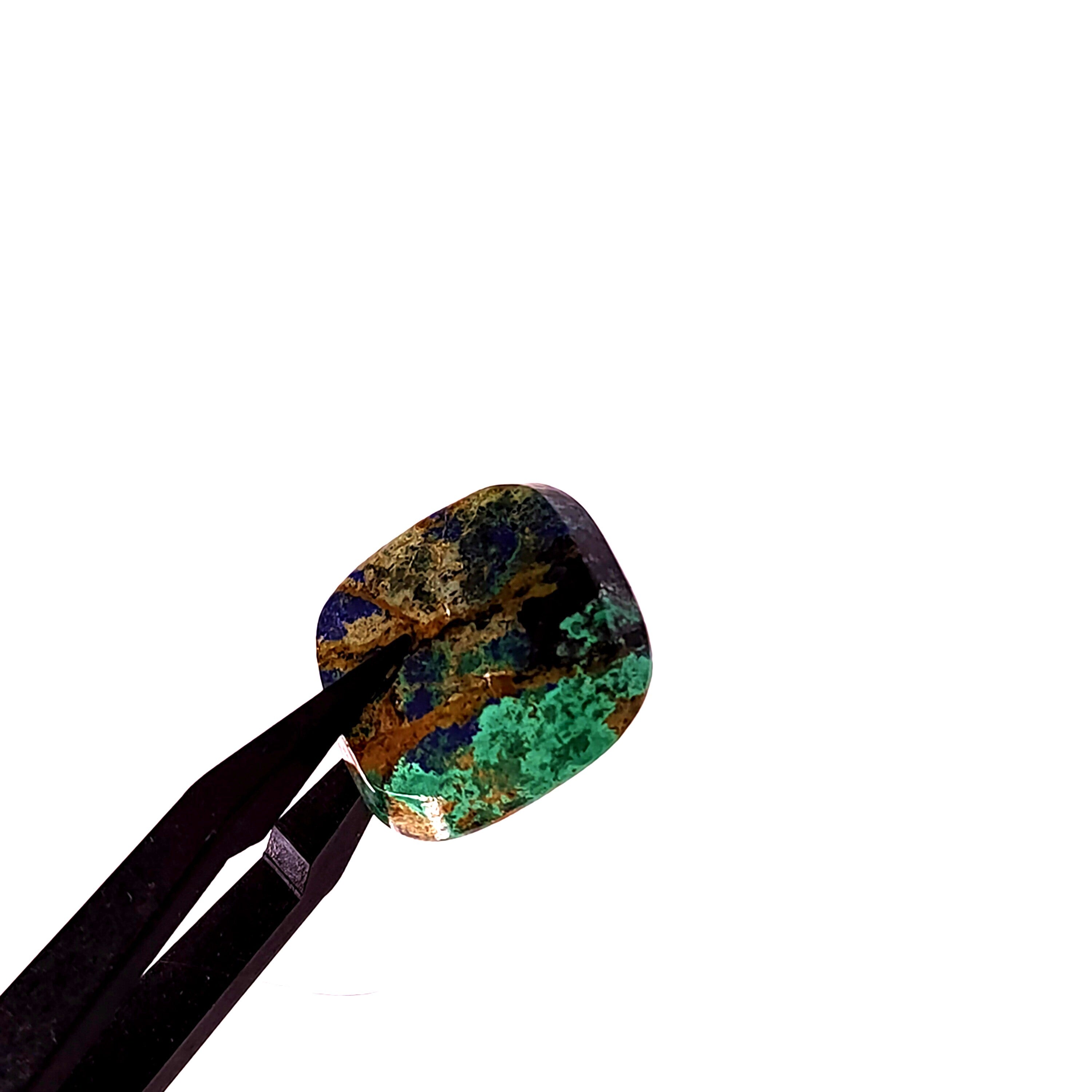 Azuriet 18.3x18.4x4.2 | cab. vierkant | LE0082