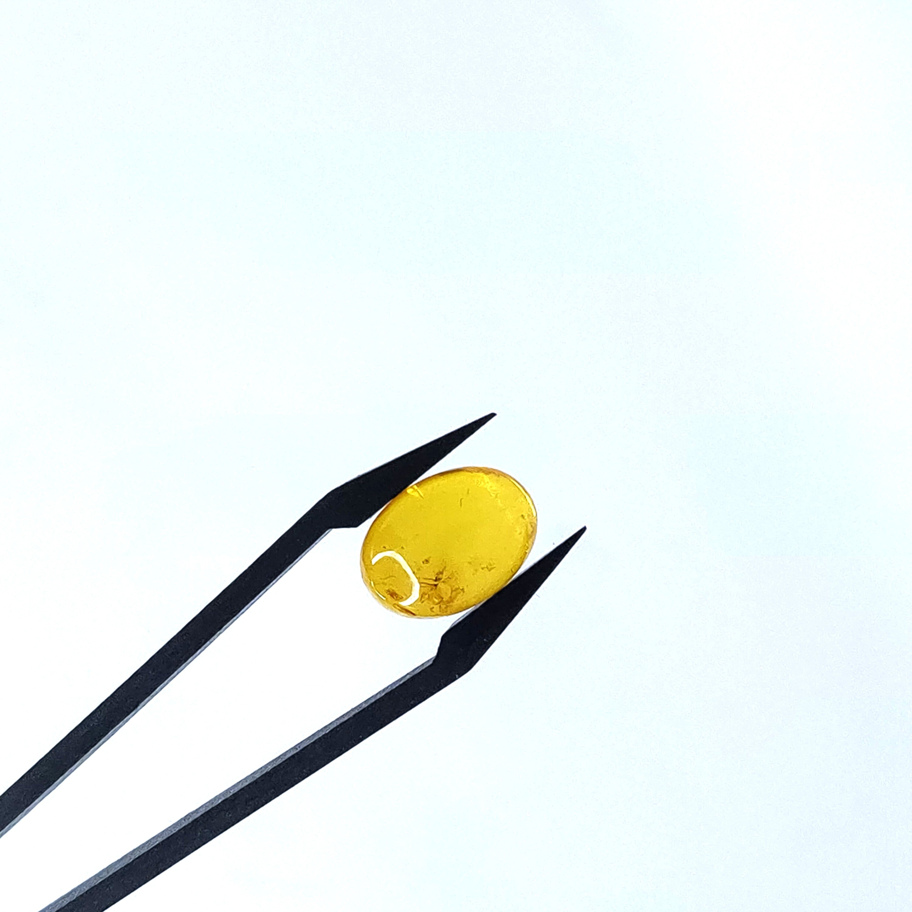 Barnsteen 10x14x5 mm | cab. ovaal | LE0083