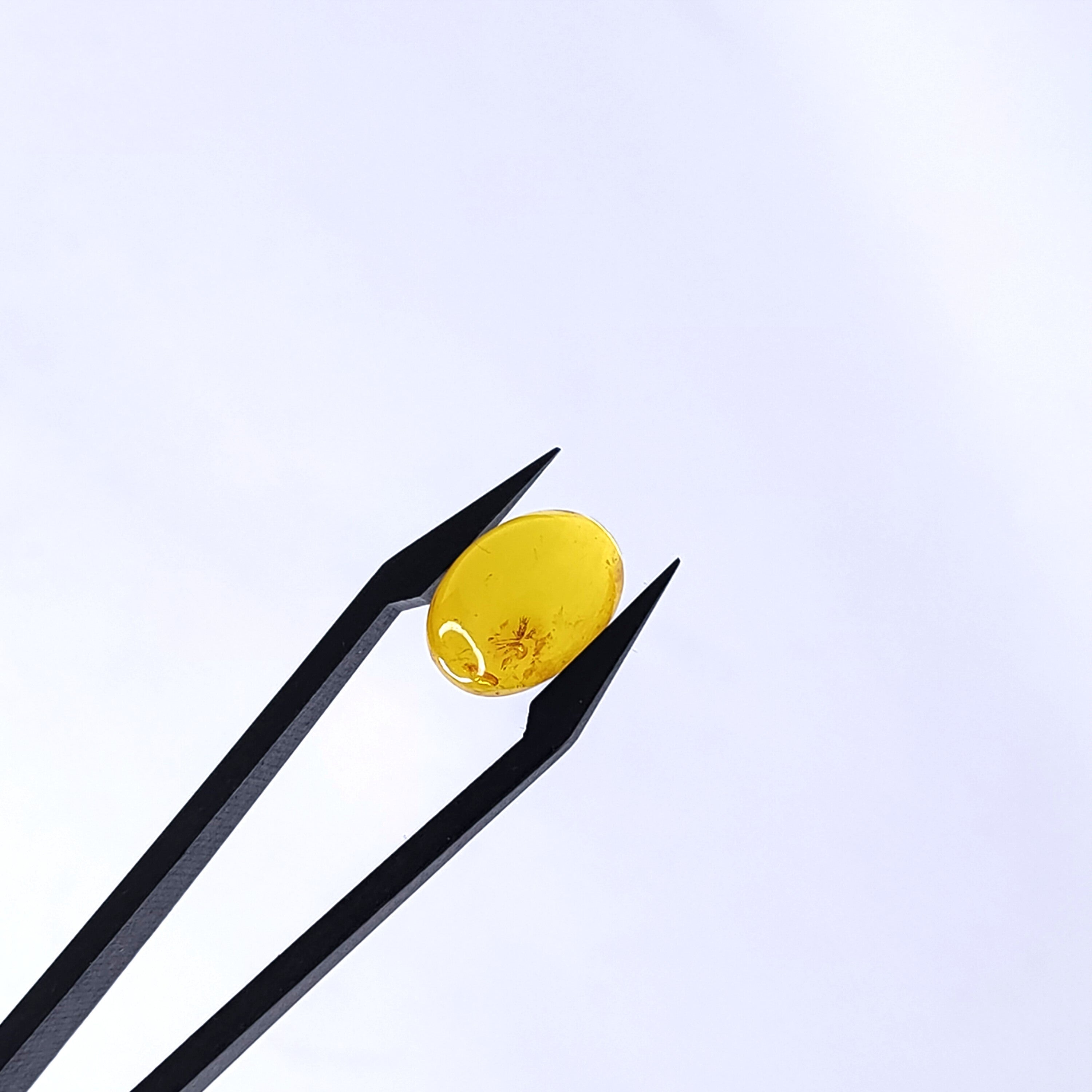 Barnsteen 10x14x5 mm | cab. ovaal | LE0083