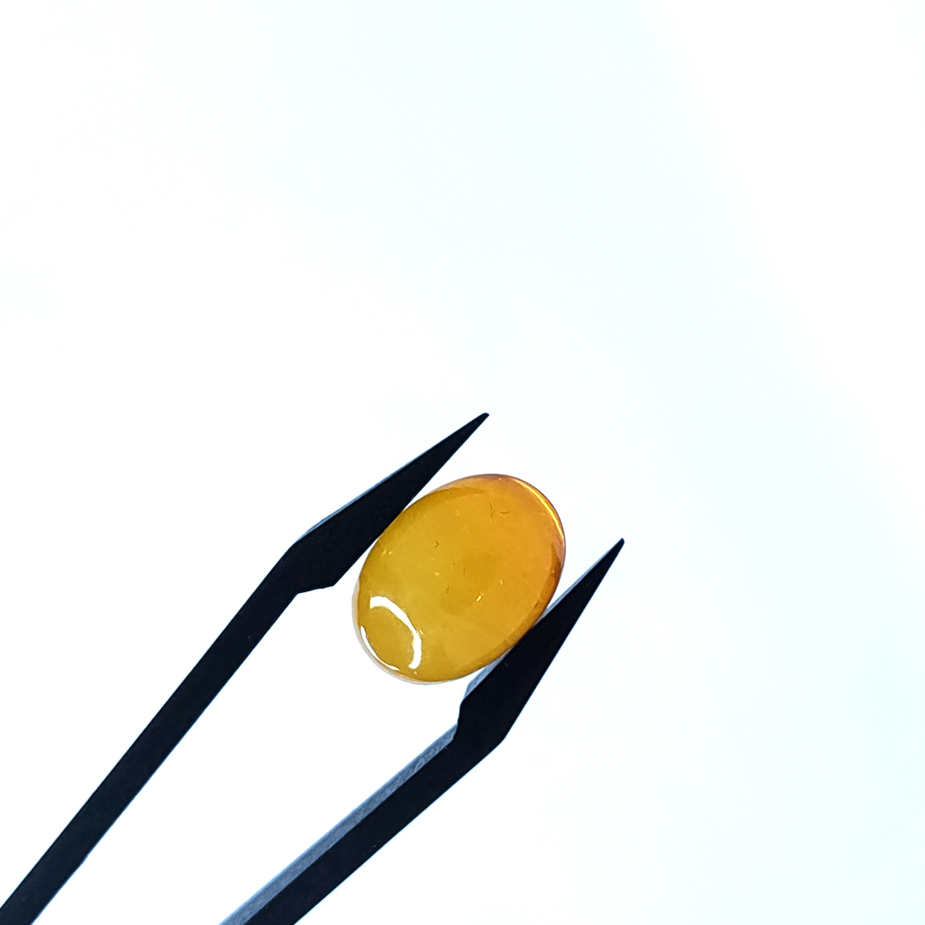 Barnsteen 10x14x5 mm | cab. ovaal | LE0084