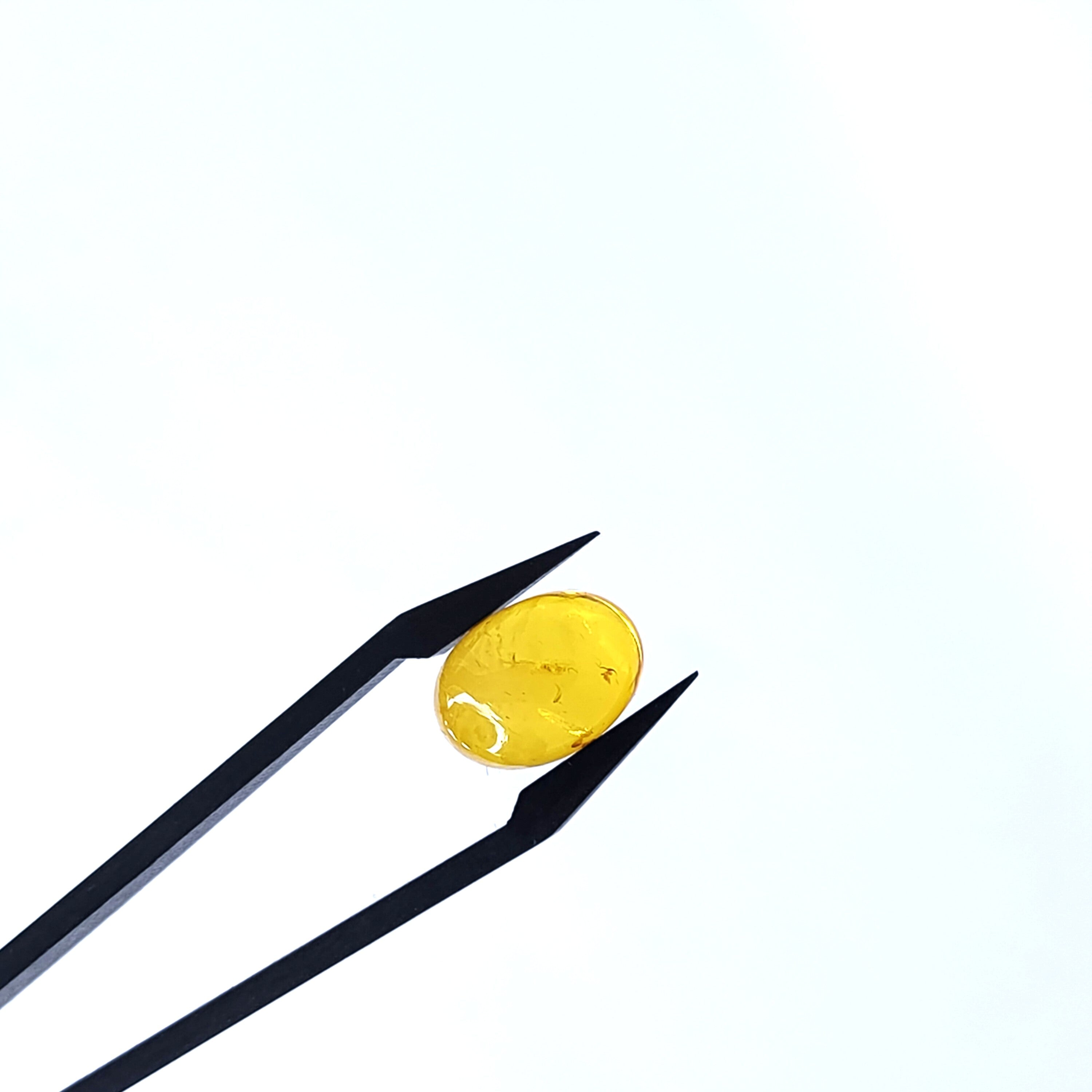 Barnsteen 10x14x5.7 mm | cab. ovaal | LE0085