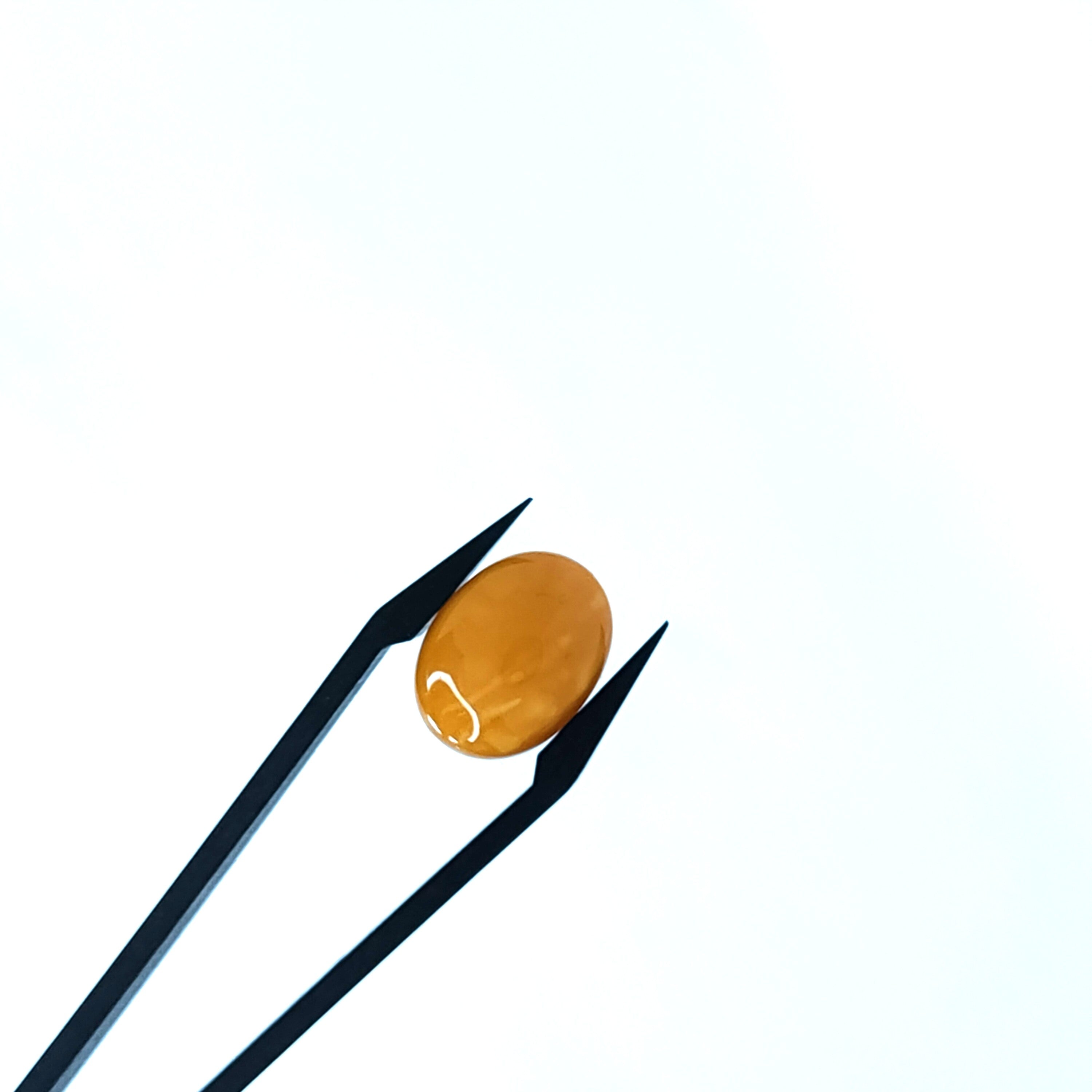 Barnsteen 12.2x16.2x5.3 mm | cab. ovaal | LE0087