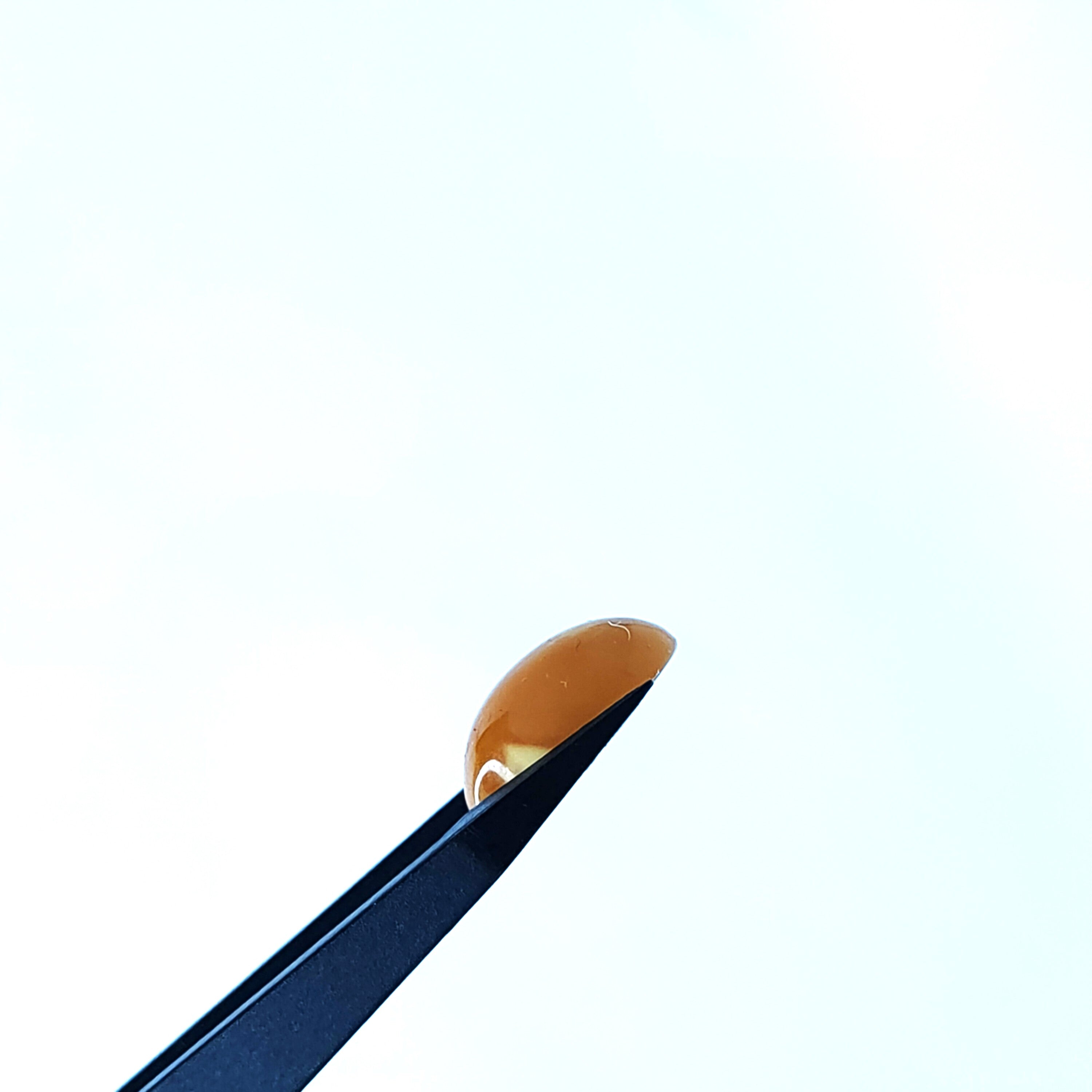 Barnsteen 12.4x16.3x6.8 mm | cab. ovaal | LE0088