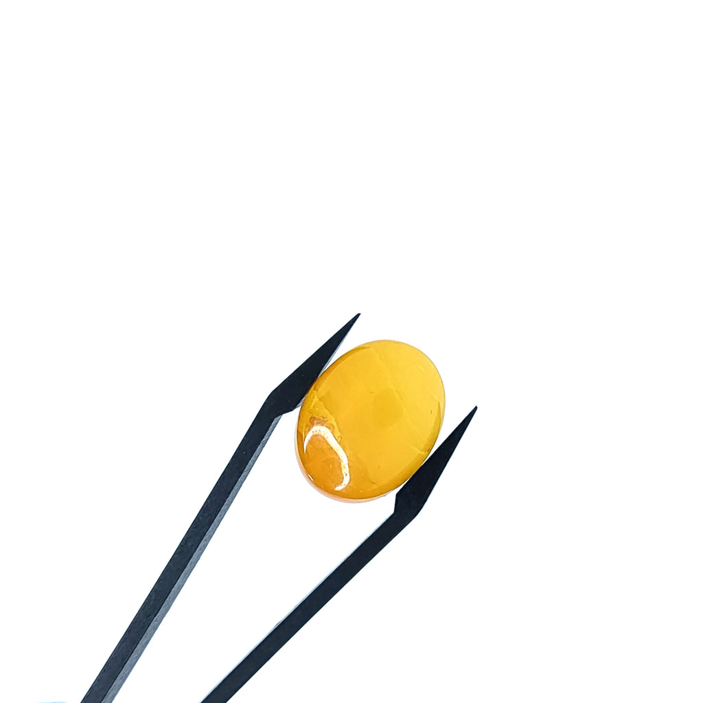 Barnsteen 15X20X6.4 mm | cab. ovaal | LE0089