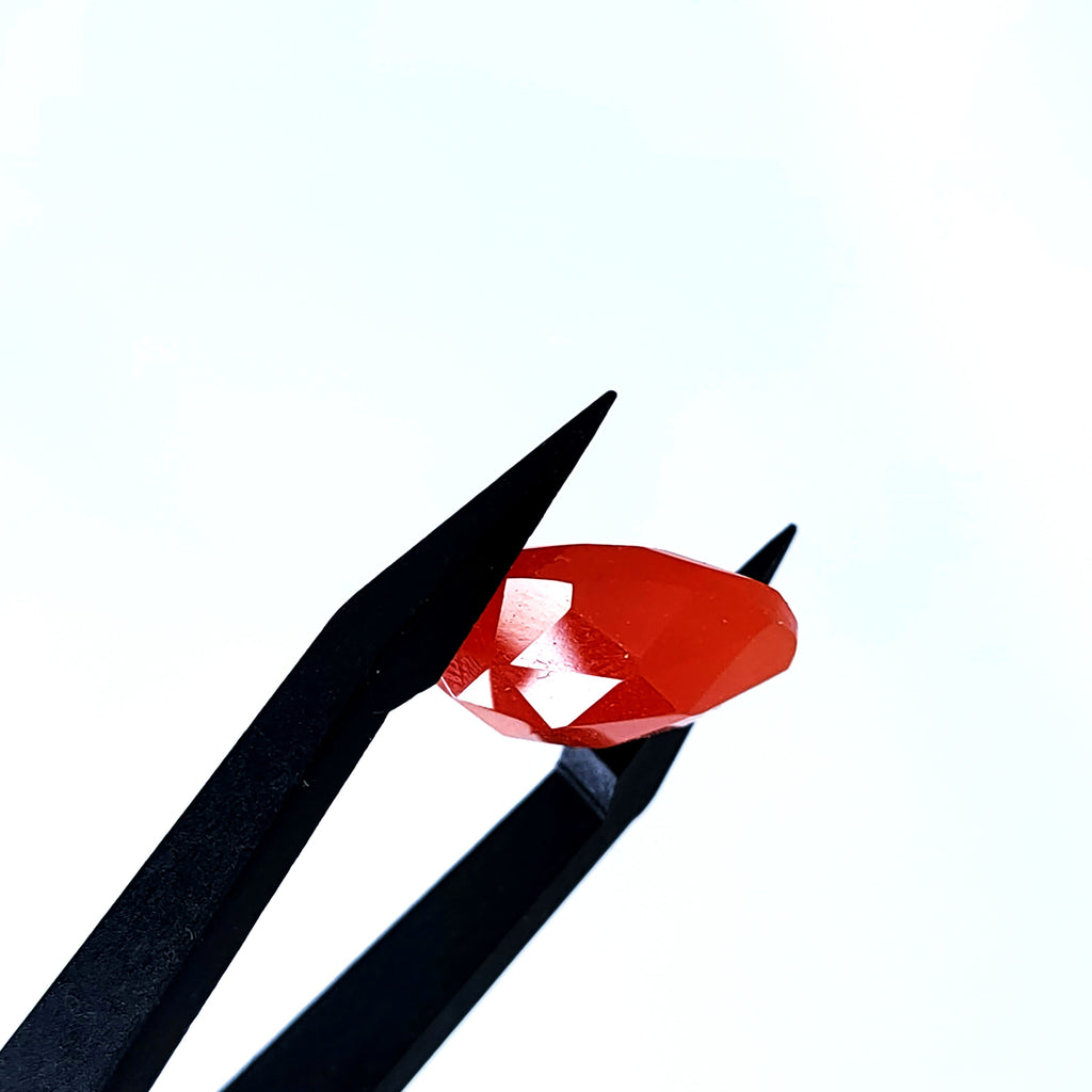 Carneool 13.2x18.3x5.9mm | gef. ovaal | LE0100