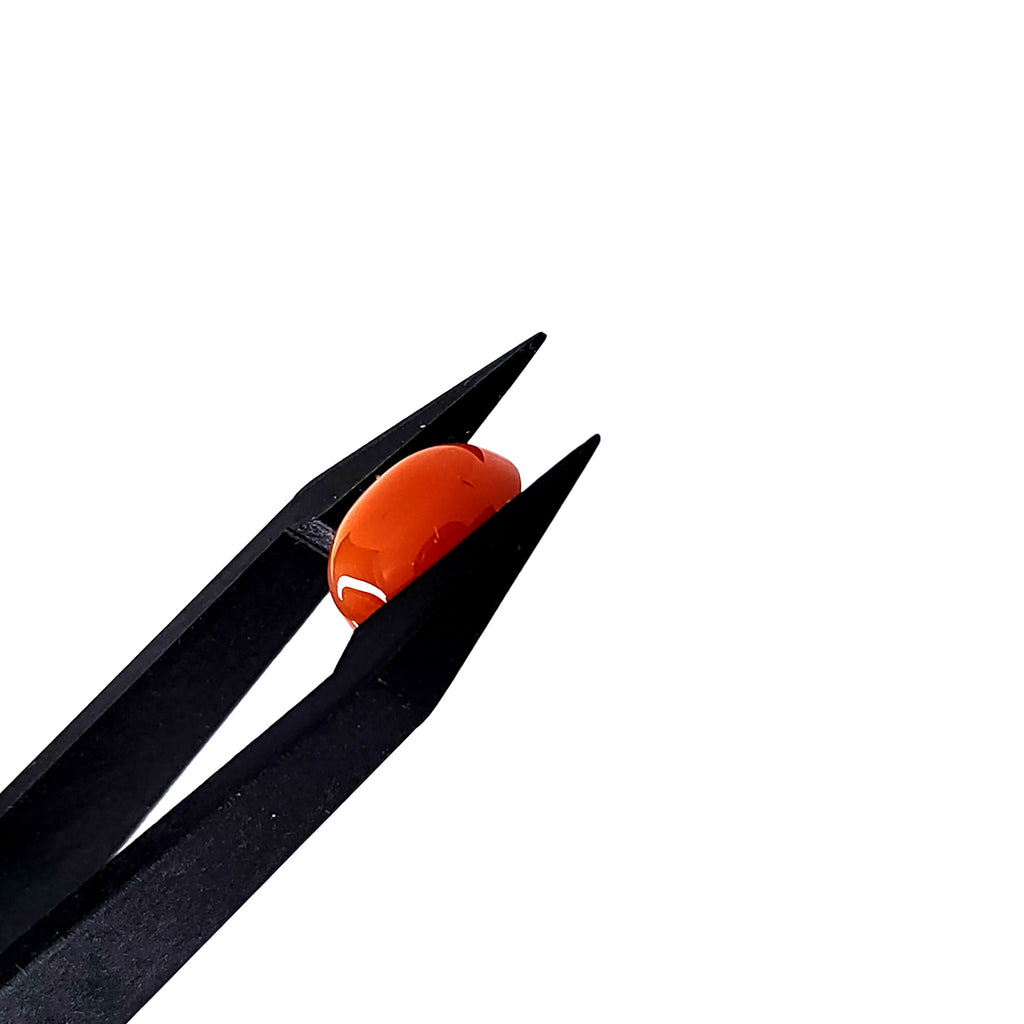 Carneool 8.3x10.2x4.2 mm | cab. ovaal | LE0110