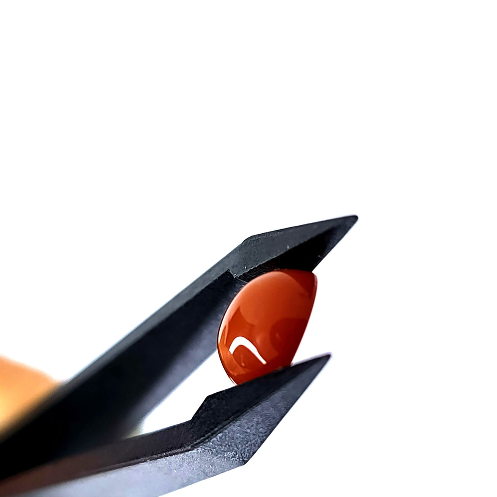 Carneool 8.3x10.2x4.2 mm | cab. ovaal | LE0110