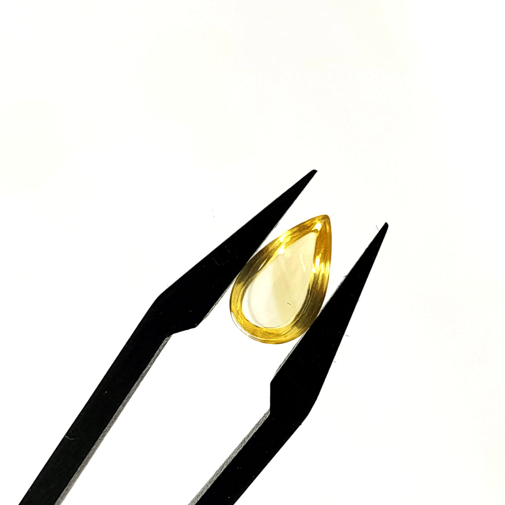 Citrien 6x10x3.7 mm | cab. druppel | LE0128