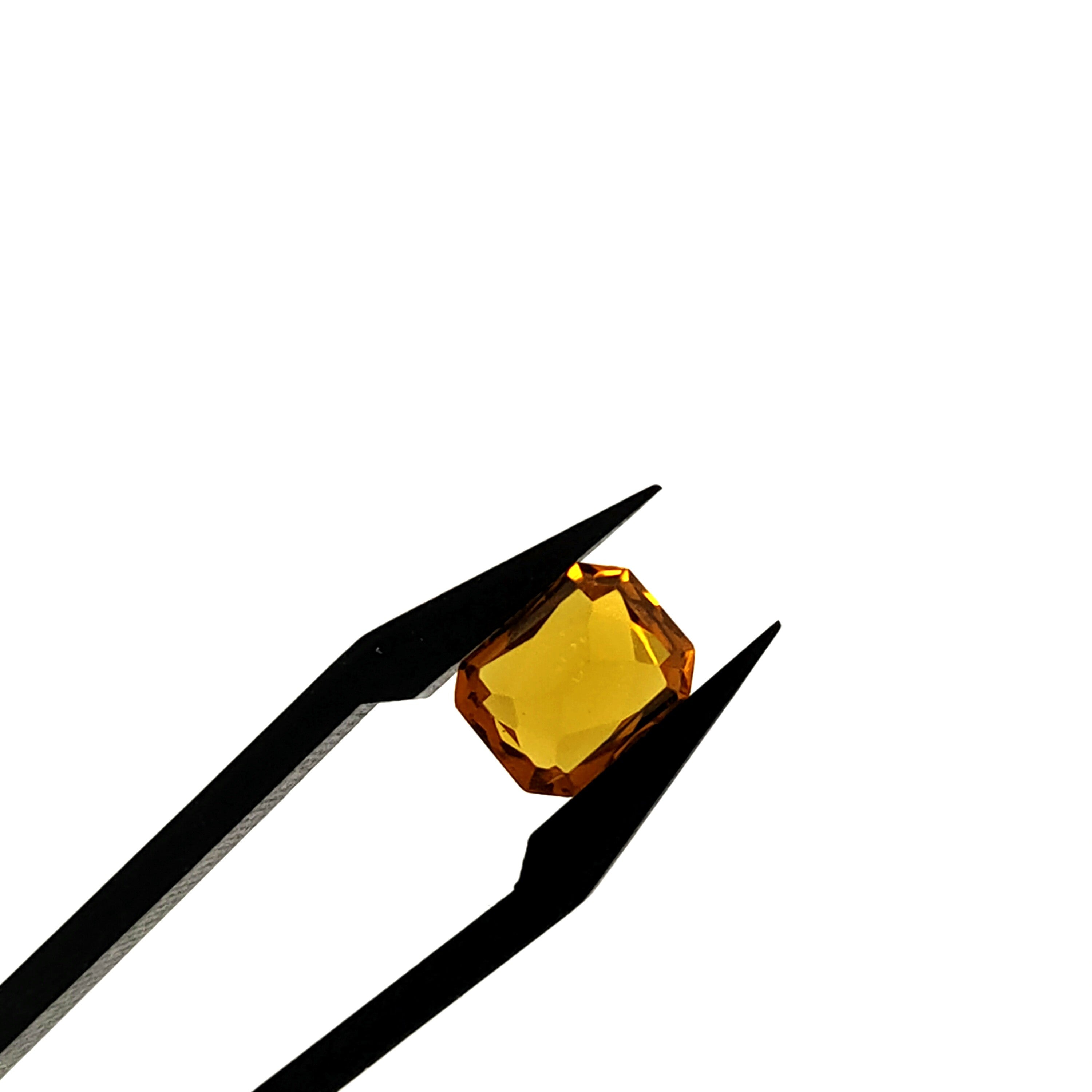 Citrien 7x9x4 mm | gef. 8-hoekig | LE0137