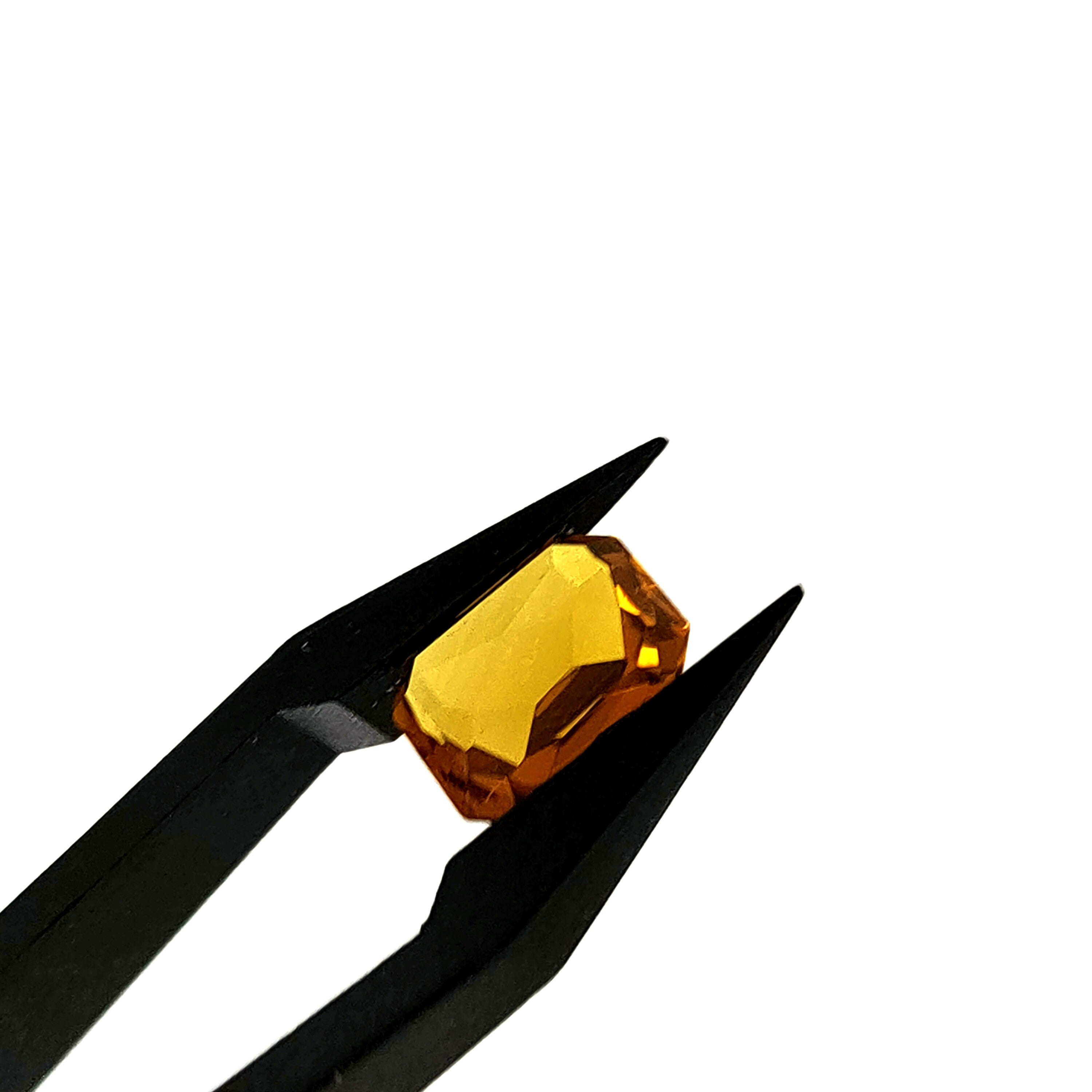 Citrien 7x9x4 mm | gef. 8-hoekig | LE0137