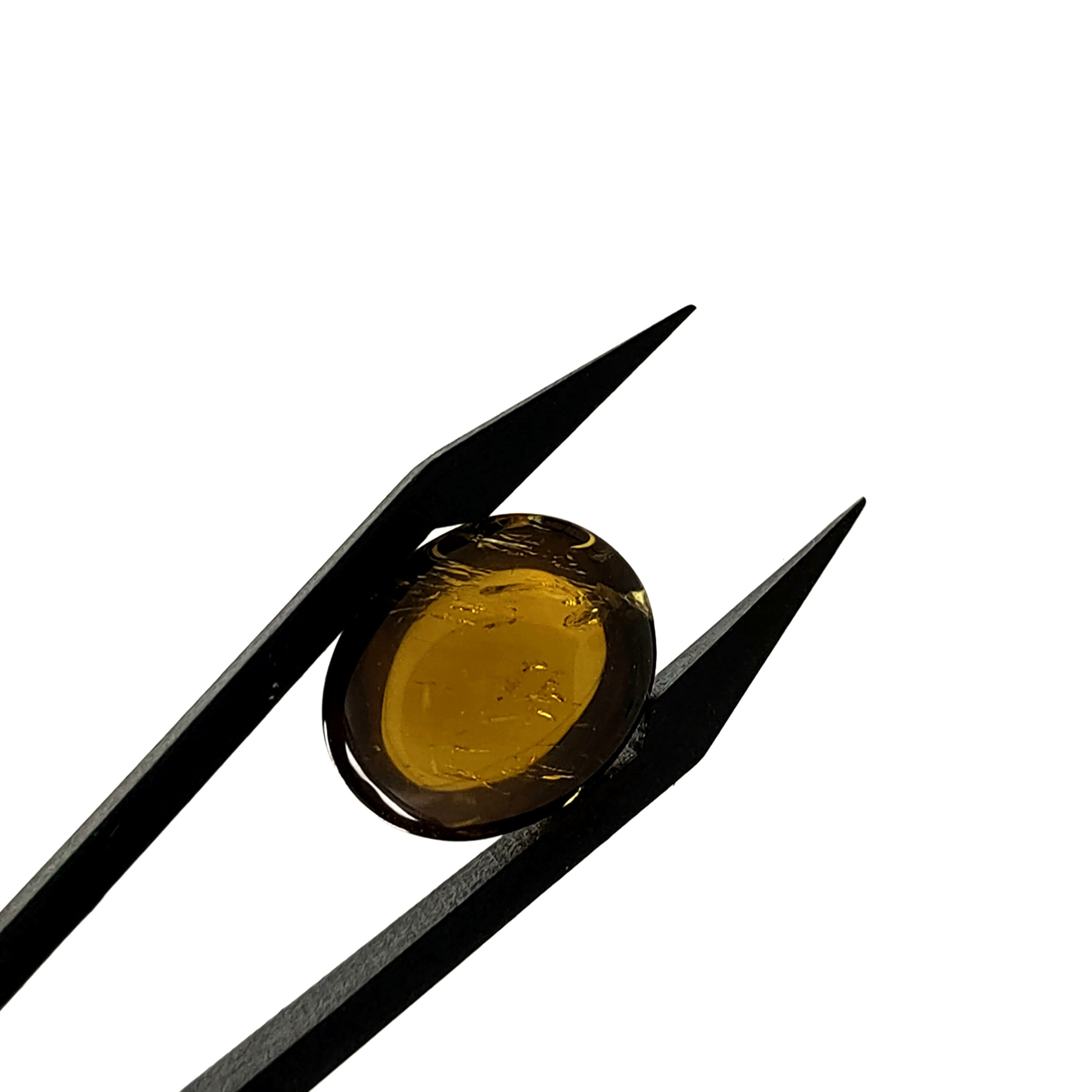 Citrien 12.6x15.4x9.3 mm | cab. ovaal | LE0146