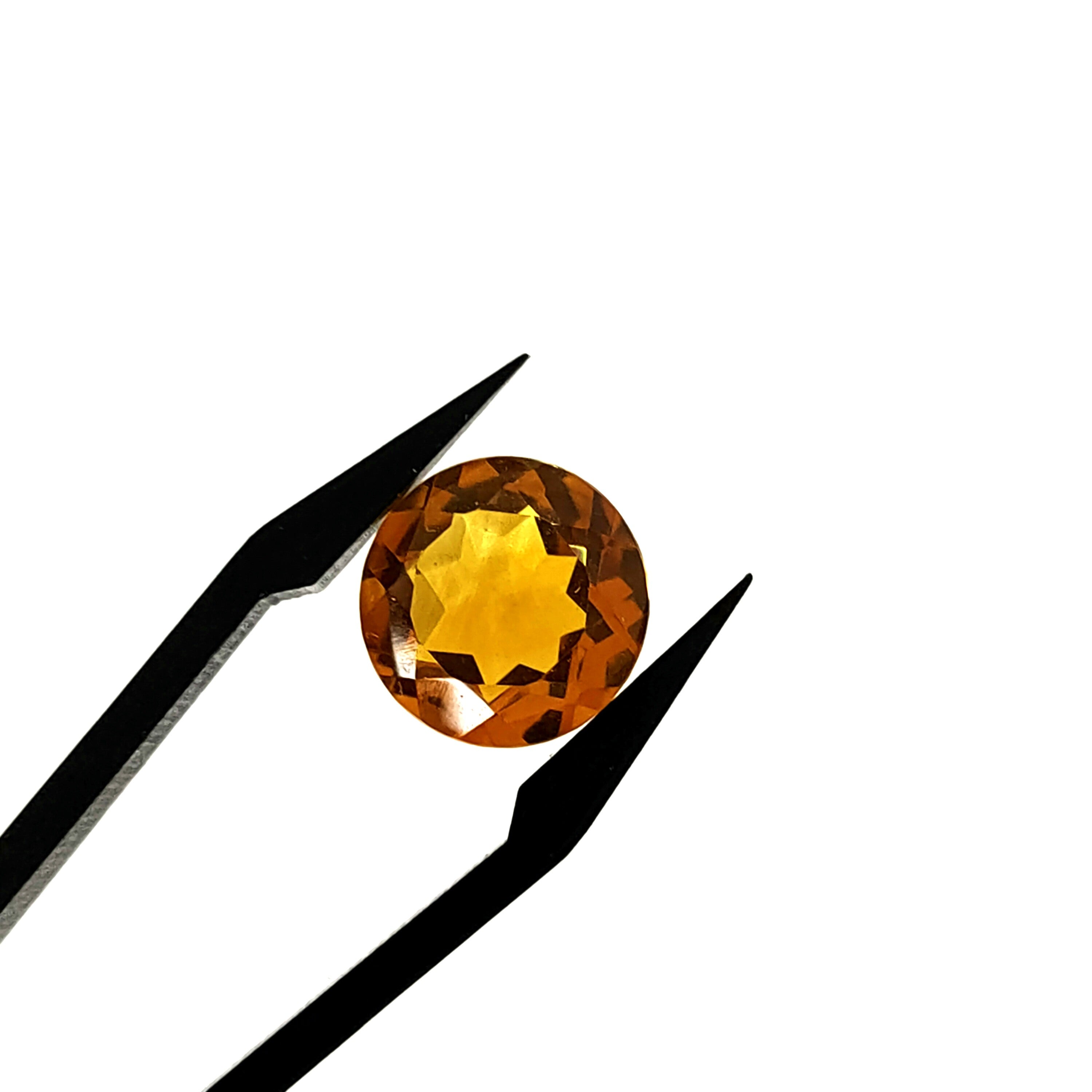 Citrien 12.2x6.9 mm | gef. rond| LE0147