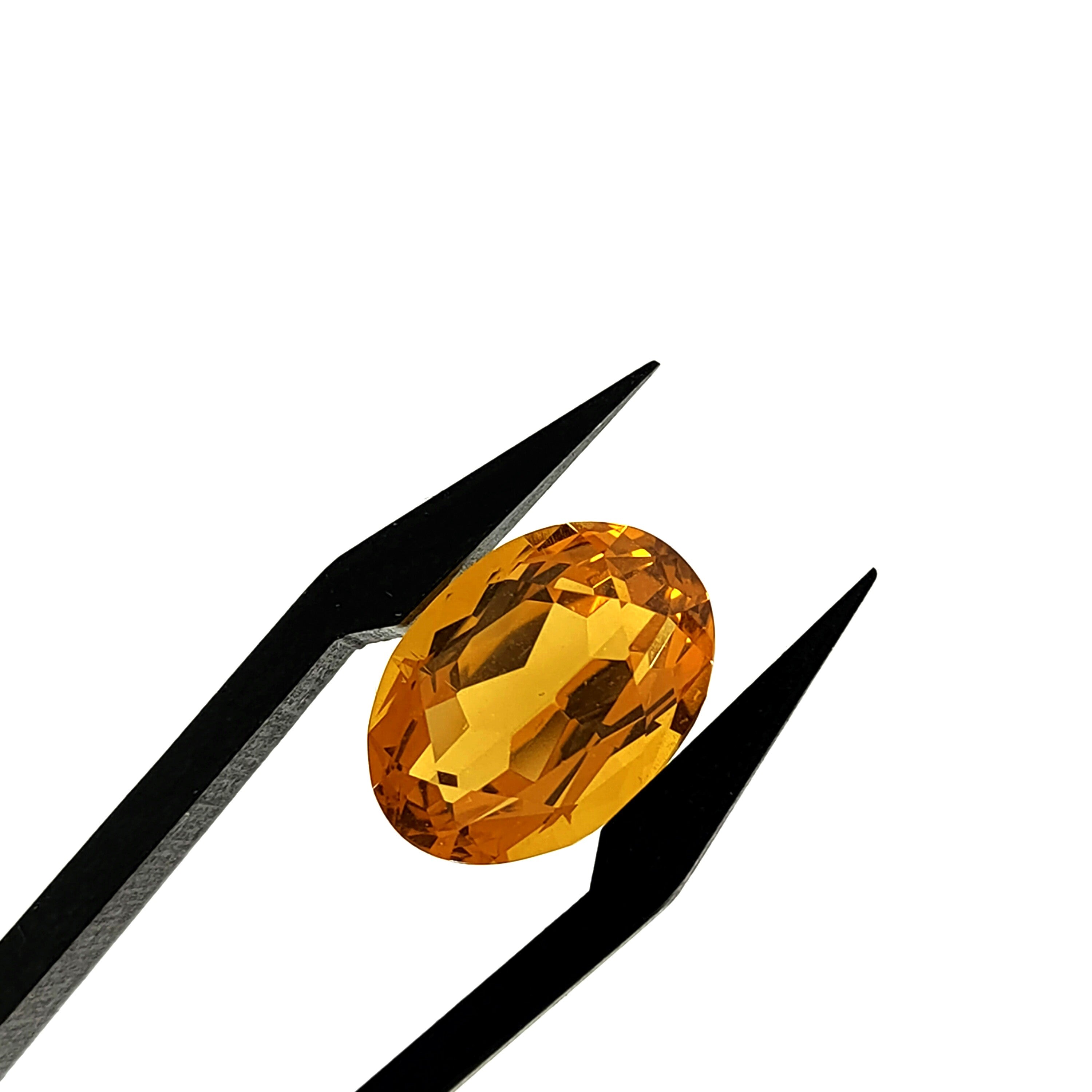 Citrien 10x14x7,5 mm | gef. ovaal | LE0149