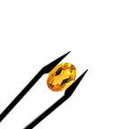 Citrien 10x14x7.5 mm | gef. ovaal | LE0150