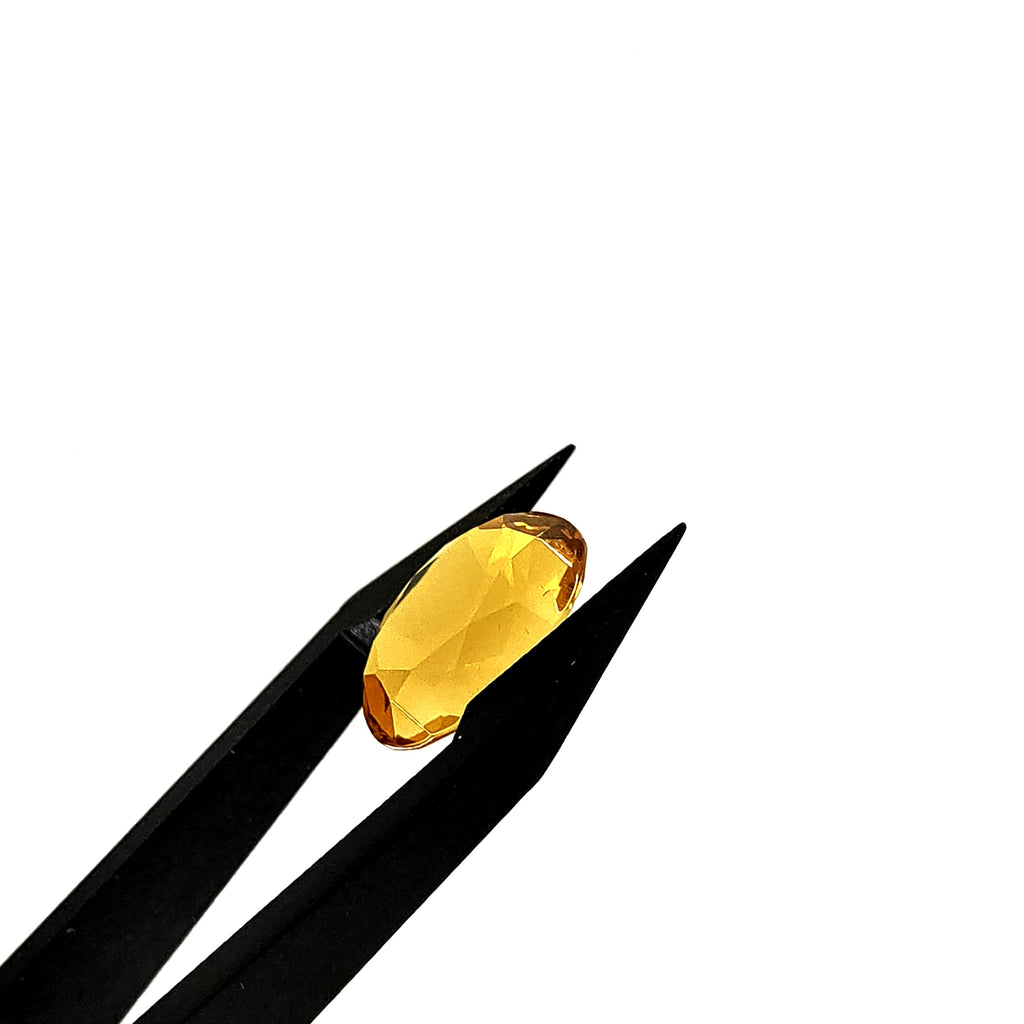 Citrien 10x14x7.5 mm | gef. ovaal | LE0150