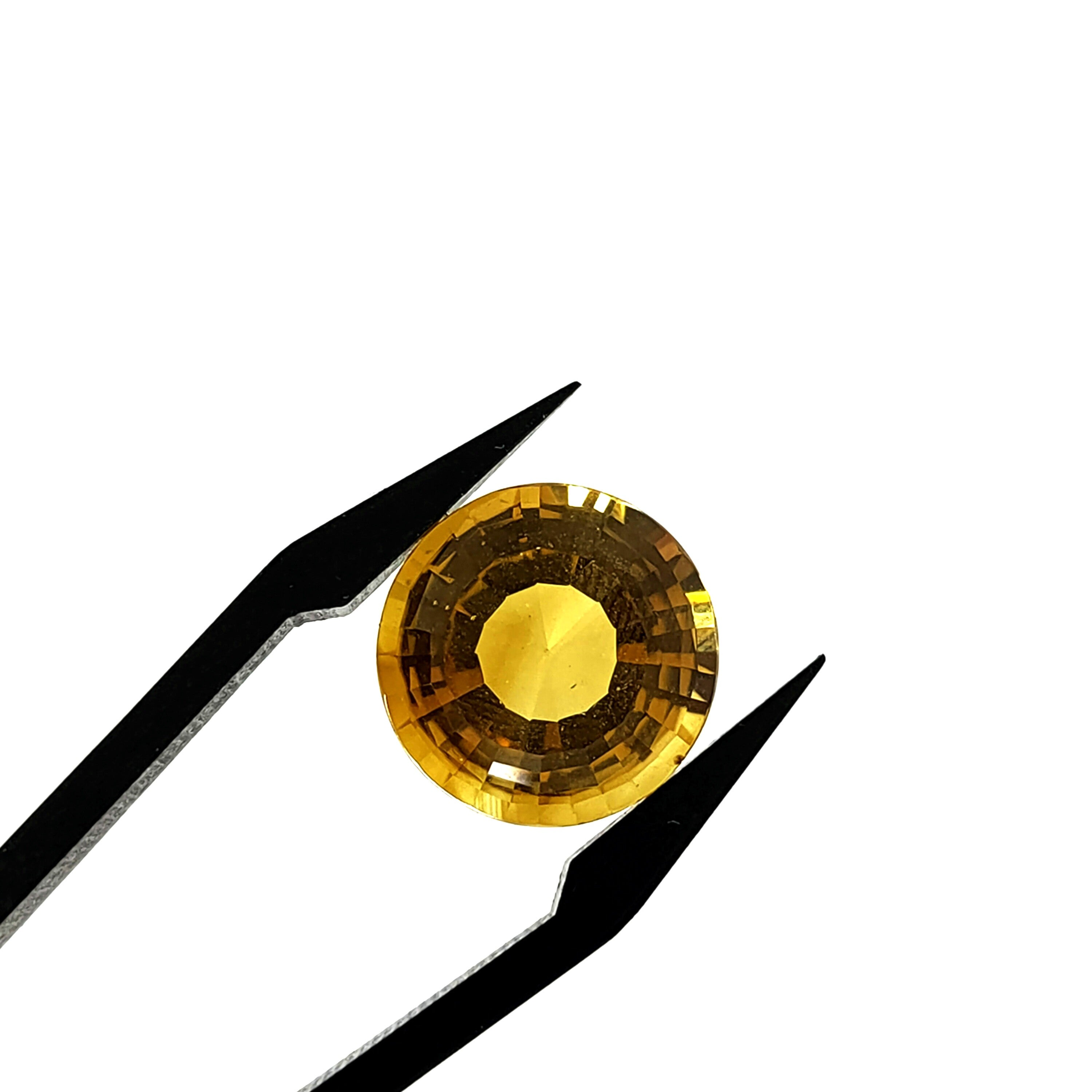 Citrien 13,6x9 mm | gef. rond | LE0151