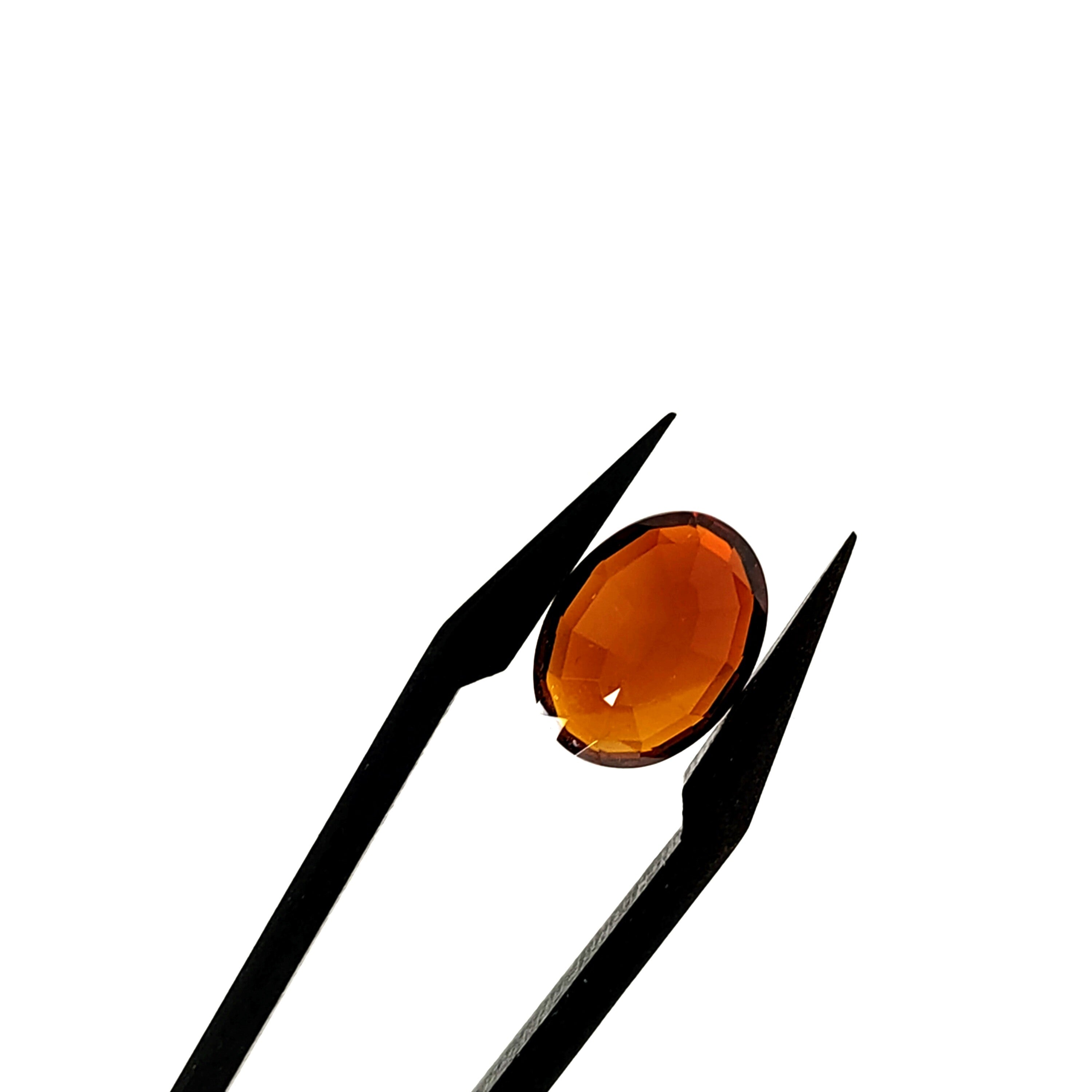 Citrien 9x12.1x6.1 mm | gef. ovaal | LE0153