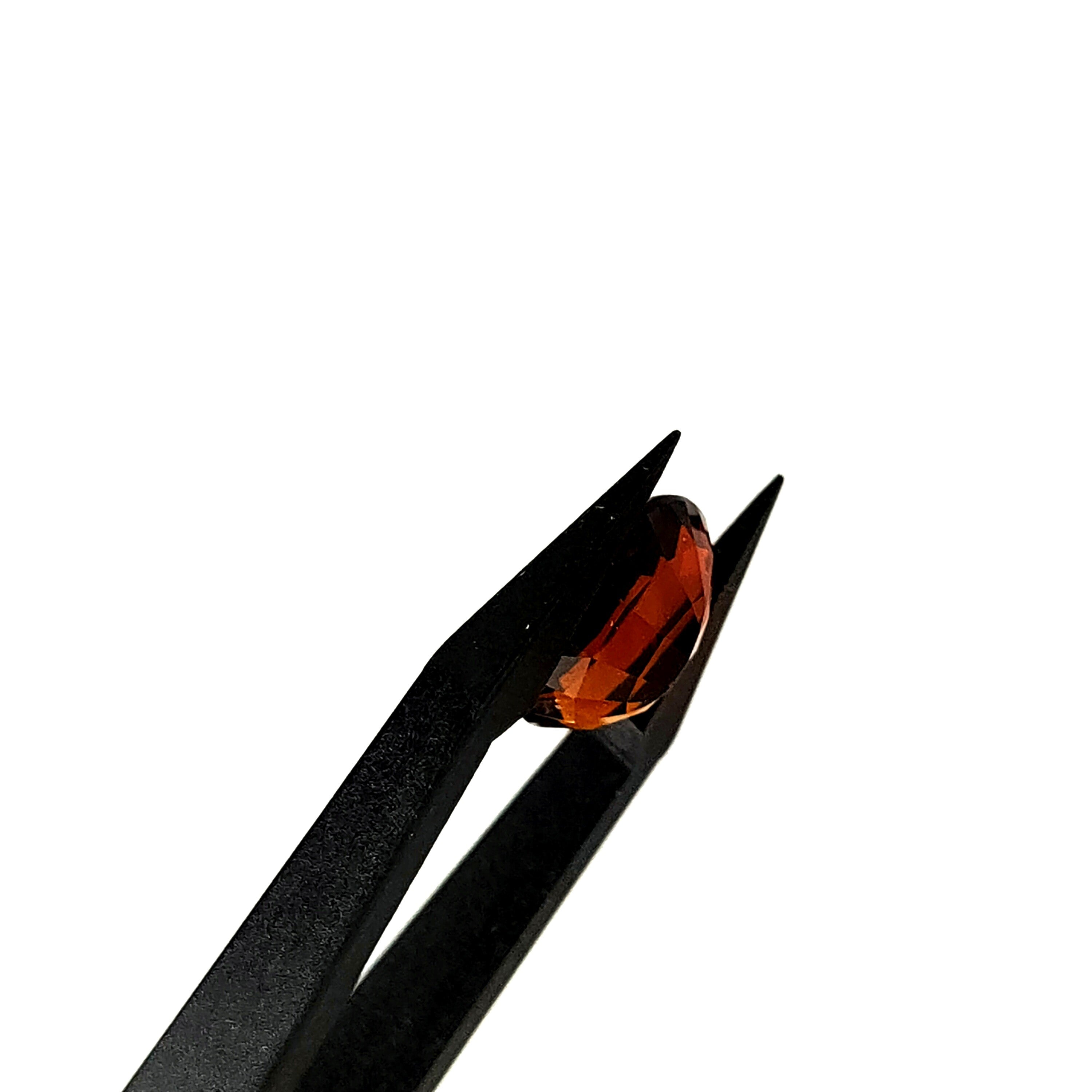 Citrien 9x12.1x6.1 mm | gef. ovaal | LE0153