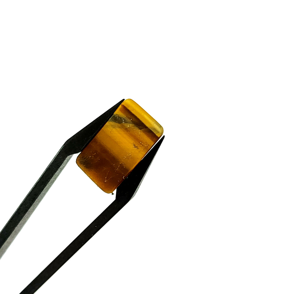 Tijgeroog 9.5x16.9x1.8  | plaat rechthoekig | LE0169