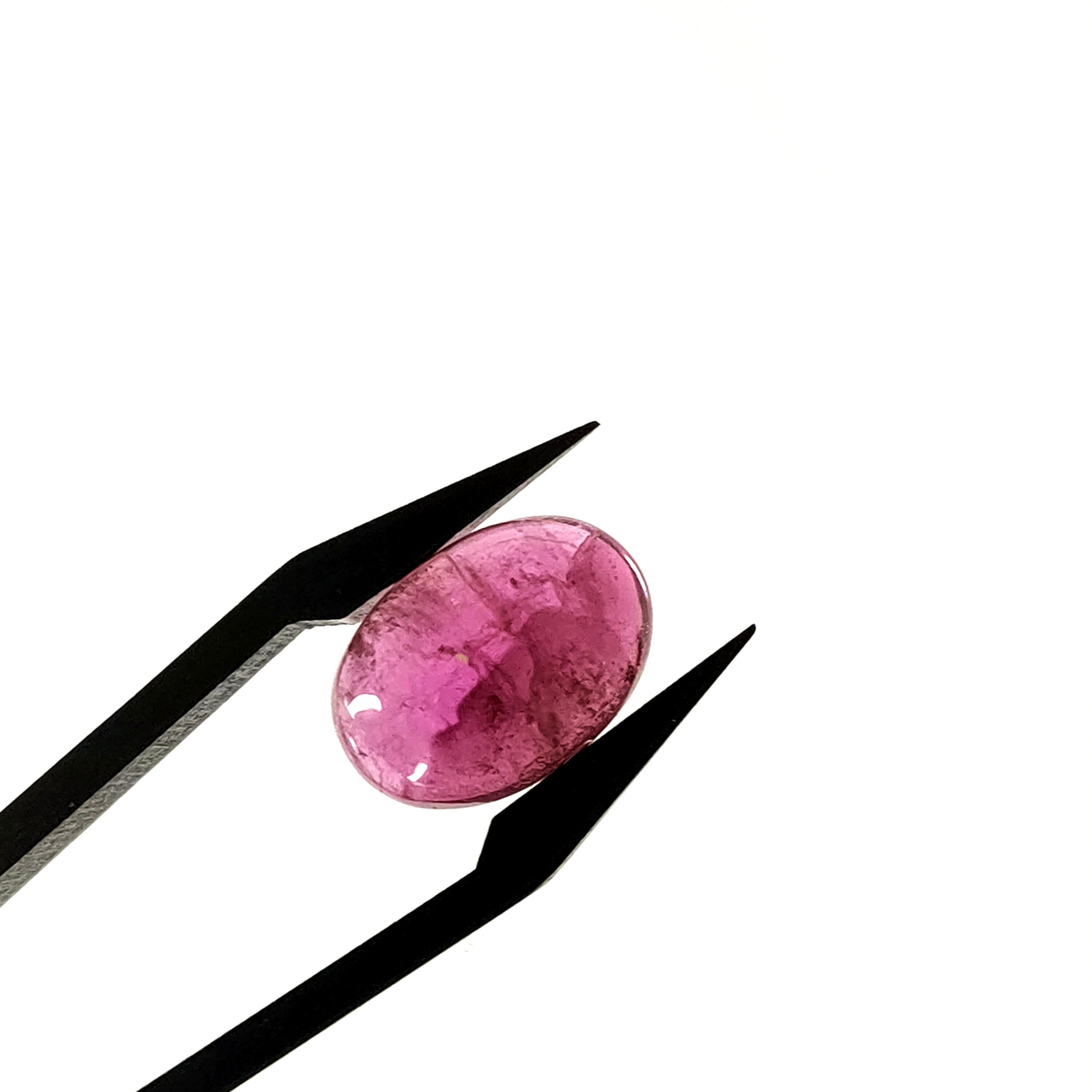 Tourmalijn 10,1x14,2x5,1 mm | cab. ovaal | LE0196
