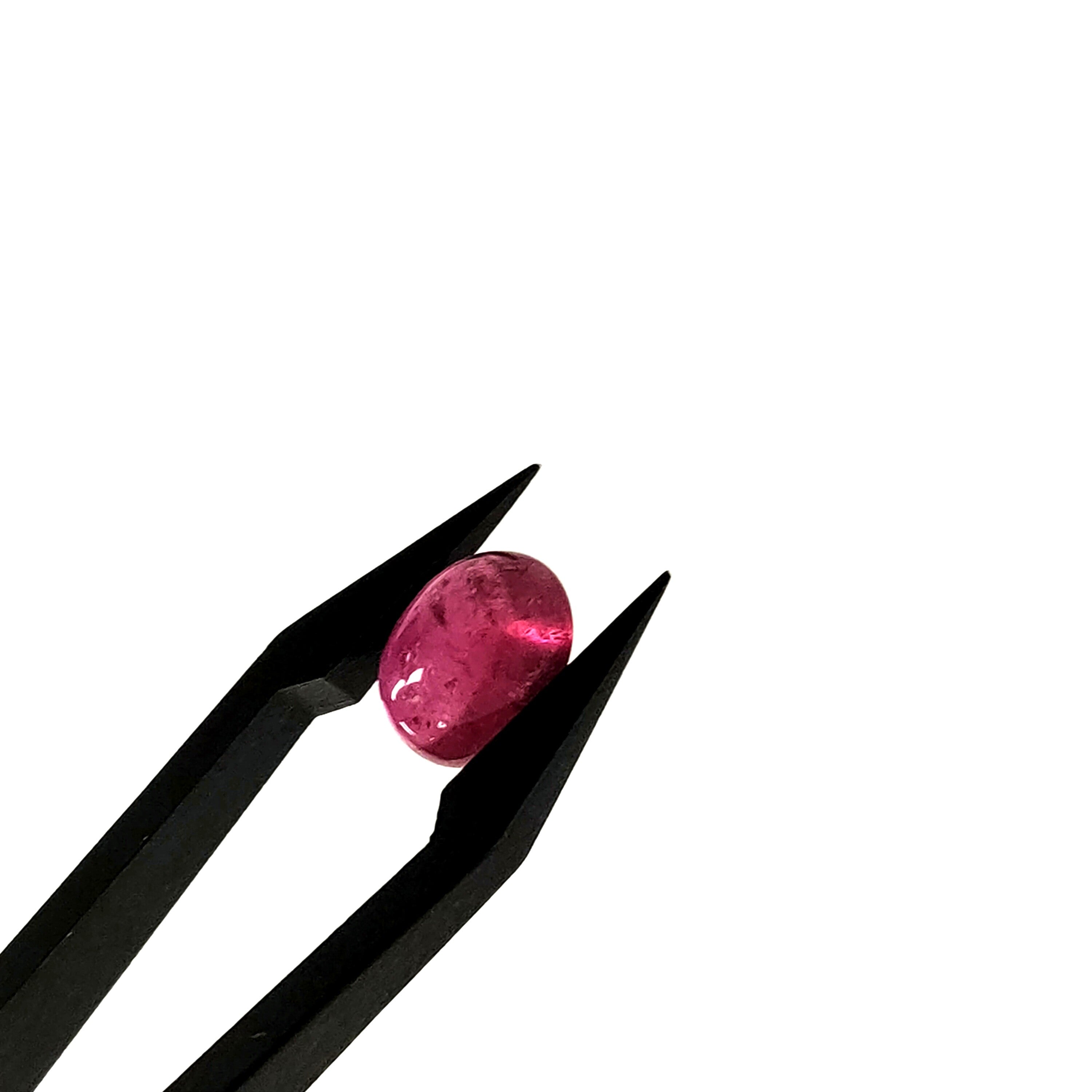 Tourmalijn 8x10x4,6 mm | cab. ovaal | LE0198