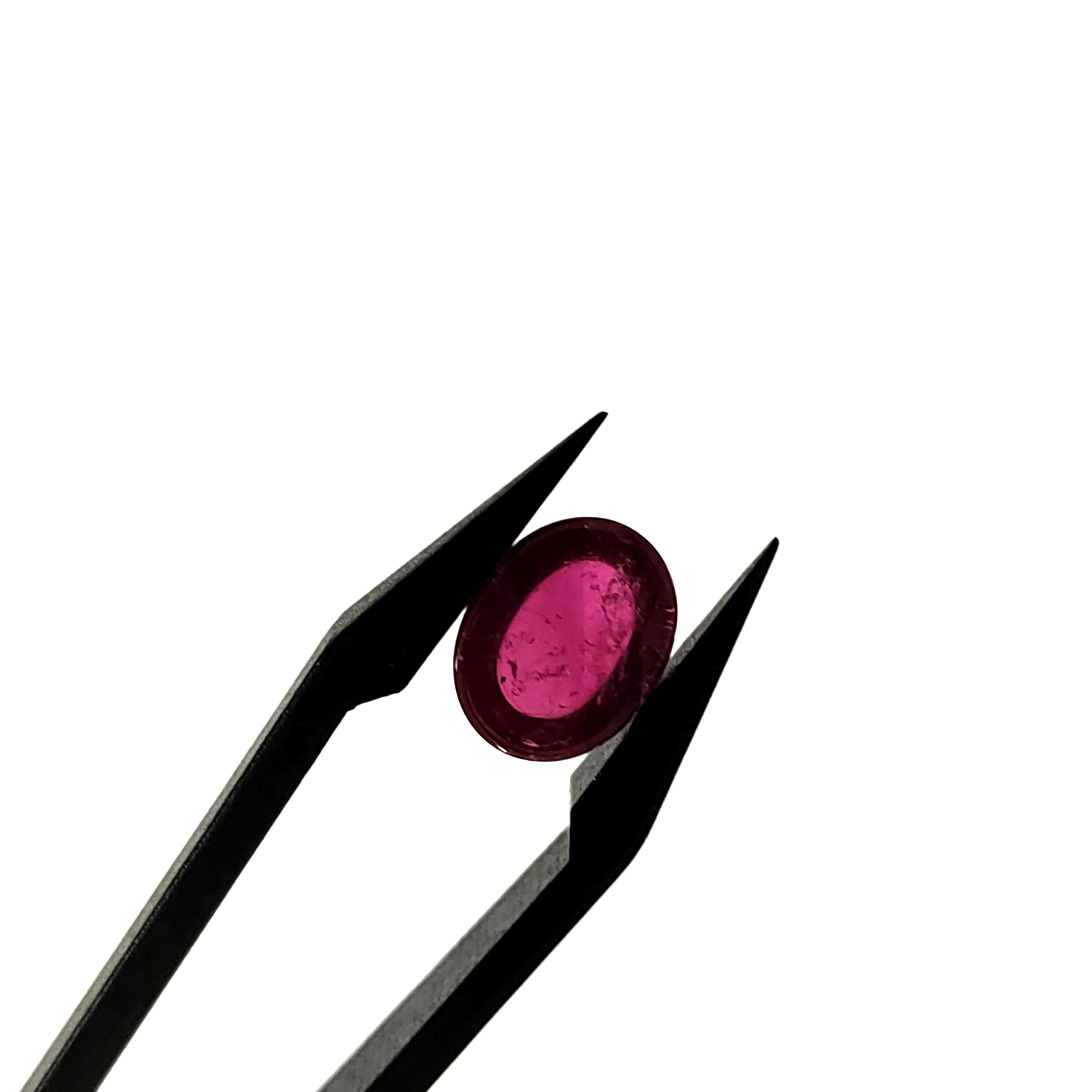 Tourmalijn 8x10x4,6 mm | cab. ovaal | LE0198