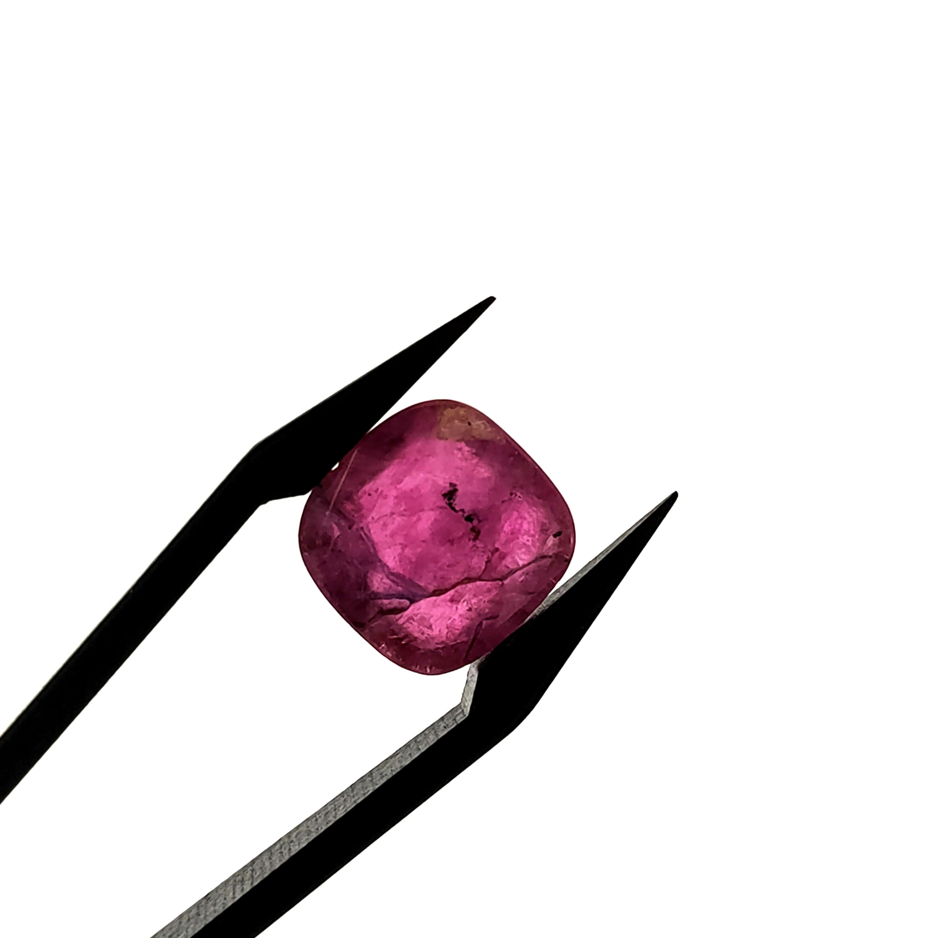 Tourmalijn 12x5,5 mm | cab. vierkant | LE0199