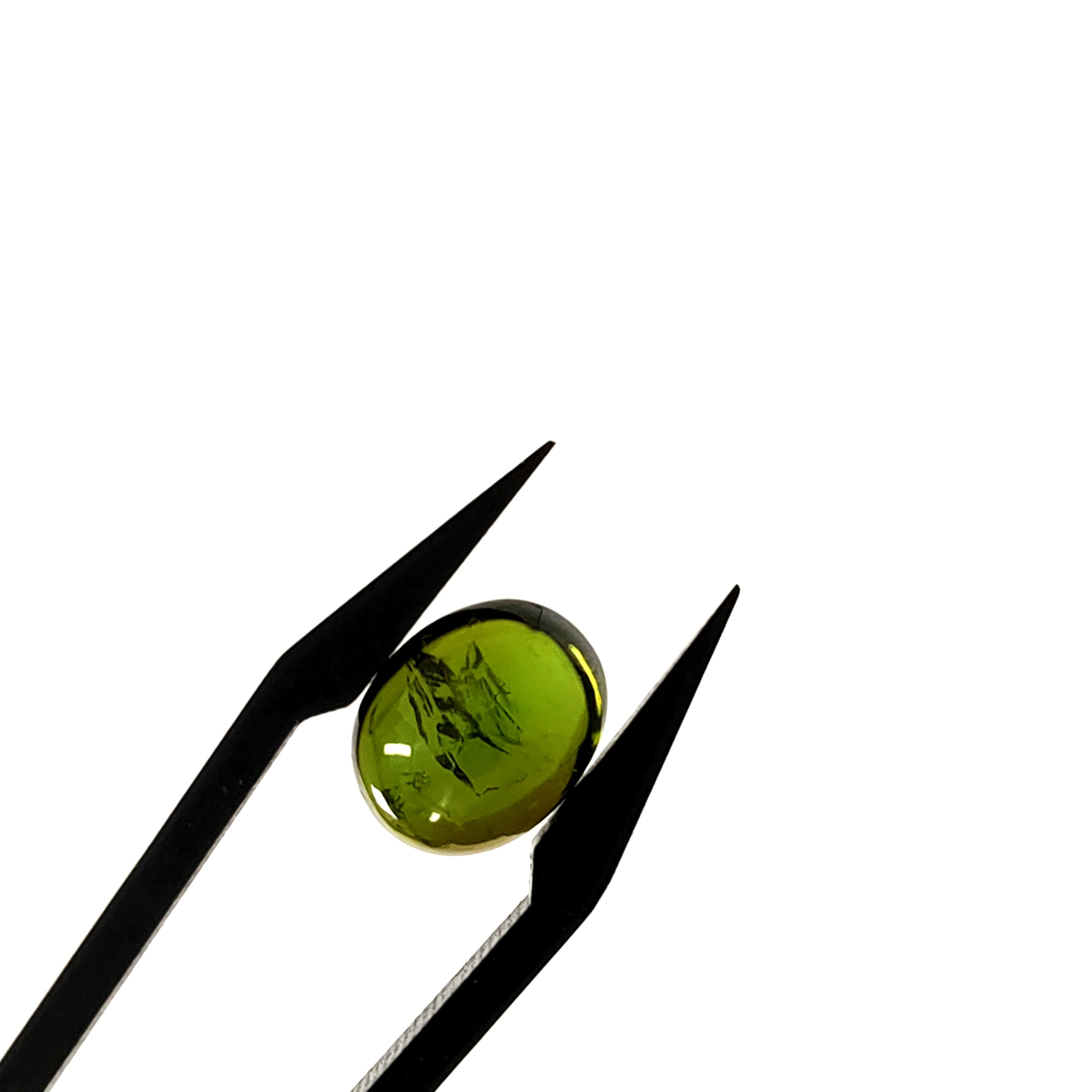 Tourmalijn 9x11,2x5 mm | cab. ovaal | LE0203