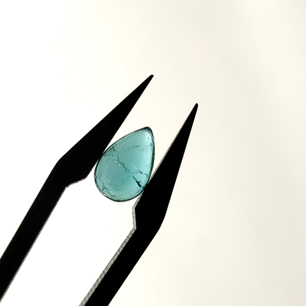 Tourmalijn 5,8x8,7x2,5 mm | cab. druppel | LE0209