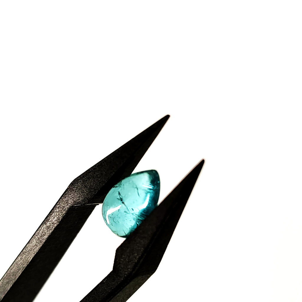 Tourmalijn 5,8x8,7x2,5 mm | cab. druppel | LE0209