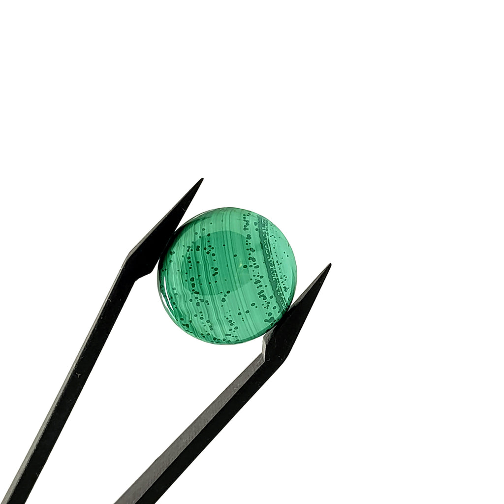 Malachiet 17.7x4 mm | cab. rond  | LE427