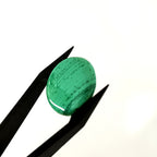Malachiet 17.7x4 mm | cab. rond  | LE426