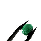 Malachiet 11.2x13.2x5.8 mm | cab. ovaal | LE419