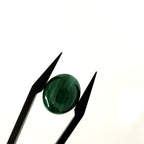 Malachiet 13.2x11.2x5.8 mm | cab. ovaal | LE418
