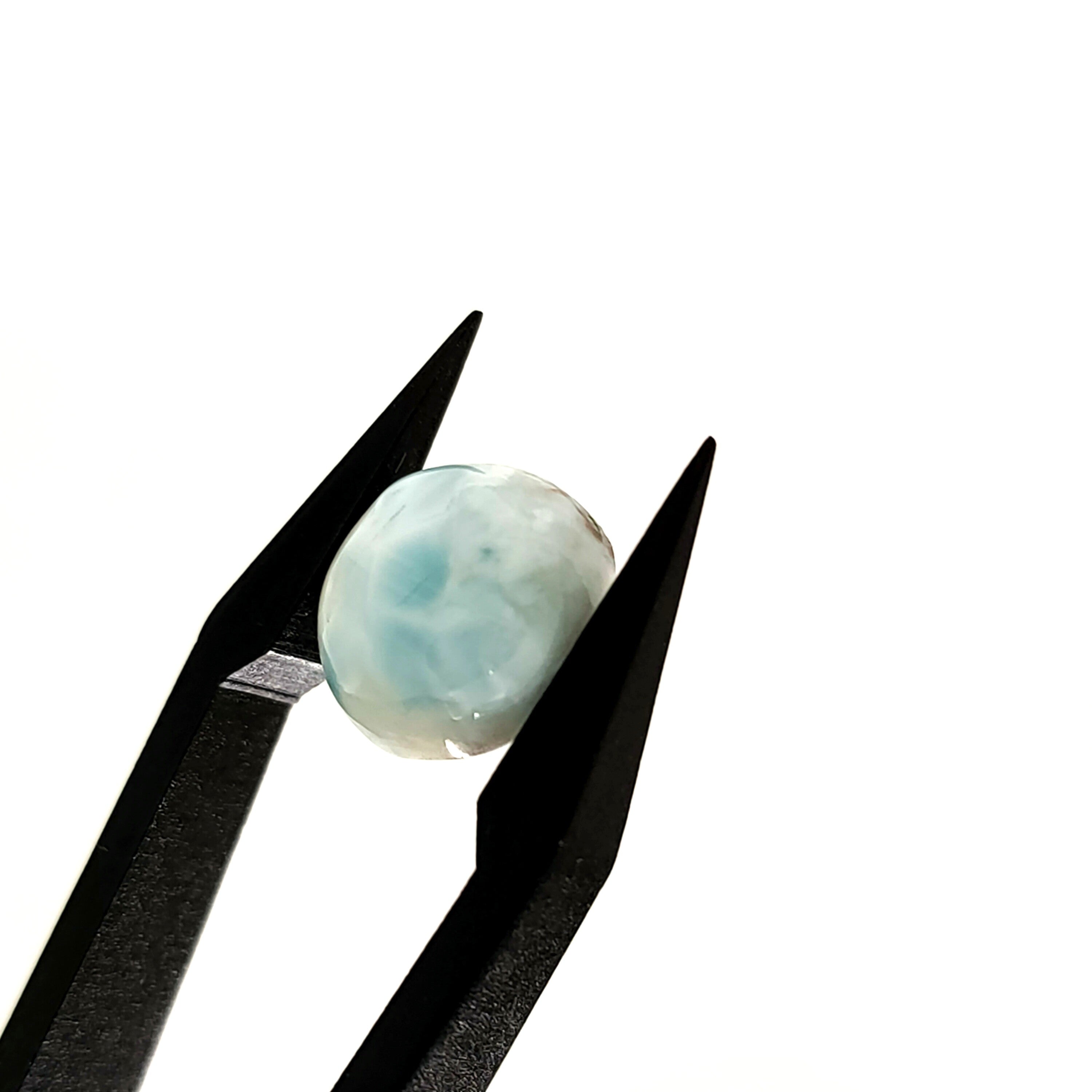 Larimar | 10.2x5.6 mm | cab. rond | LE411