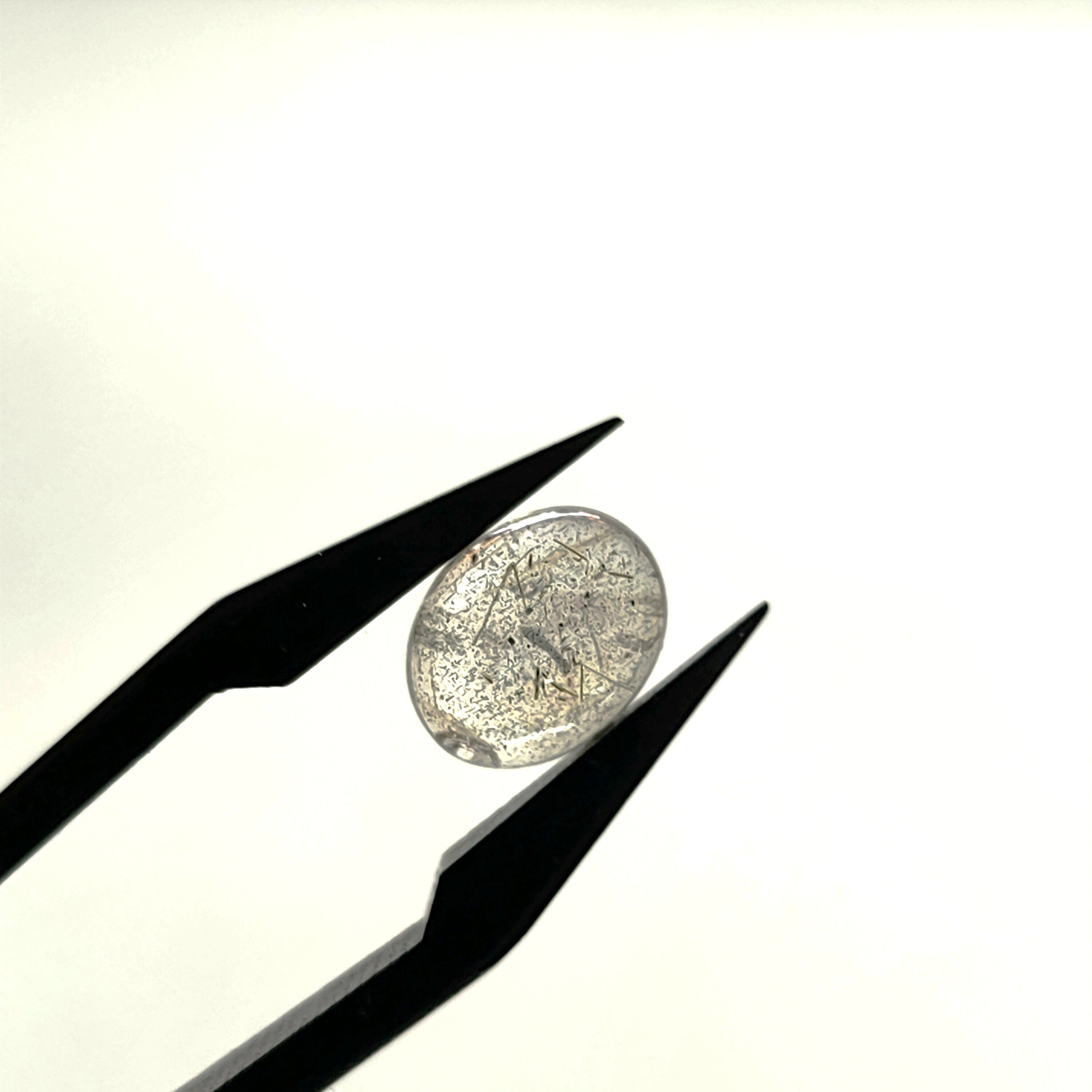 Labradoriet | 7.2x9.1x3.5 mm | cab. ovaal | LE381