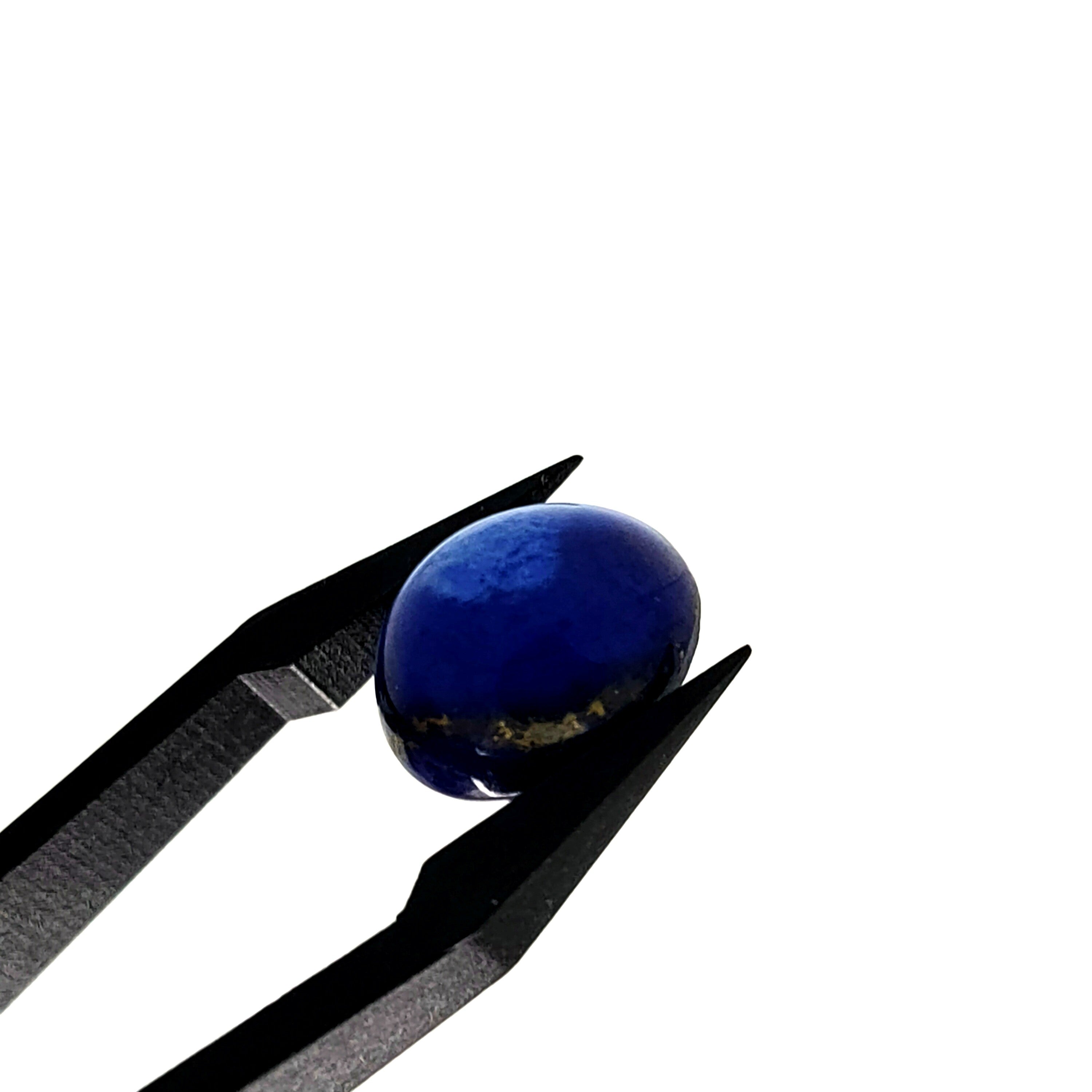 Lapis Lazuli | 10.9x12.4x6 mm | cab. ovaal | LE385