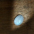 Maansteen 11x15x 5.5 mm | cab. ovaal  | LE296
