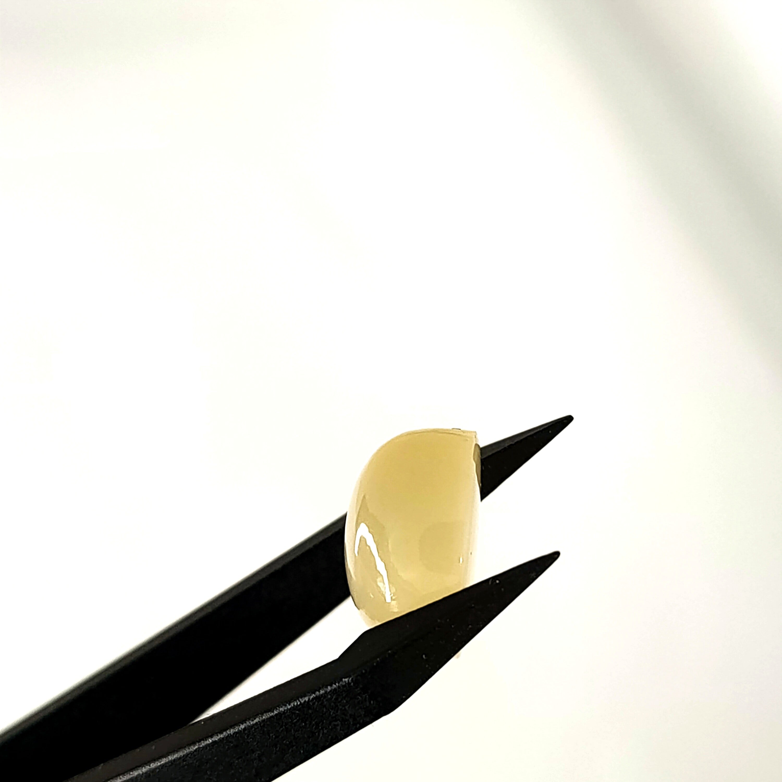 Maansteen 12.2x14.1 X7.9mm | cab. ovaal  | LE316